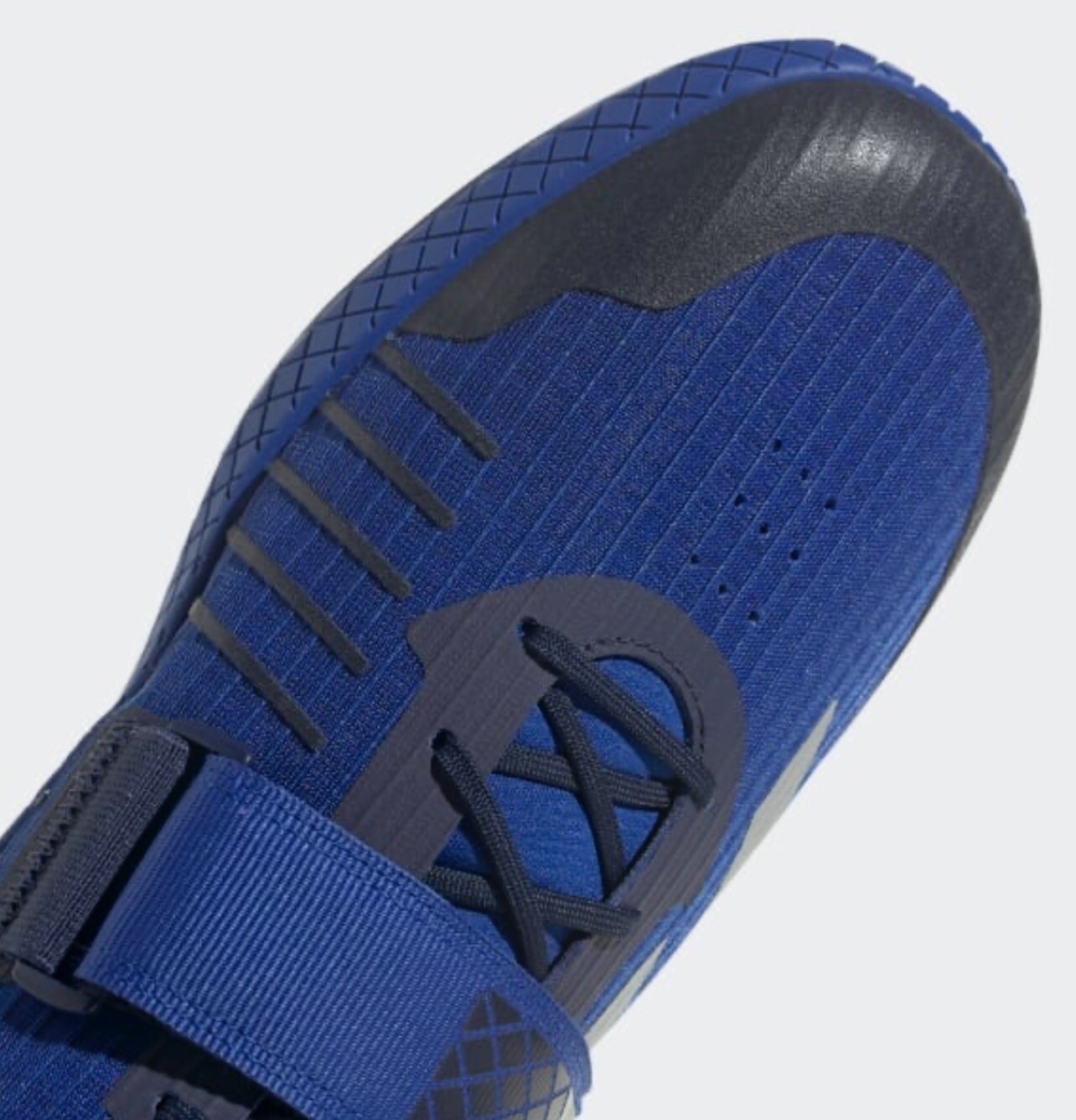 Adidas THE TOTAL Weightlifting Shoes Men's Trainers Deadlift Blue Gym Sneakers