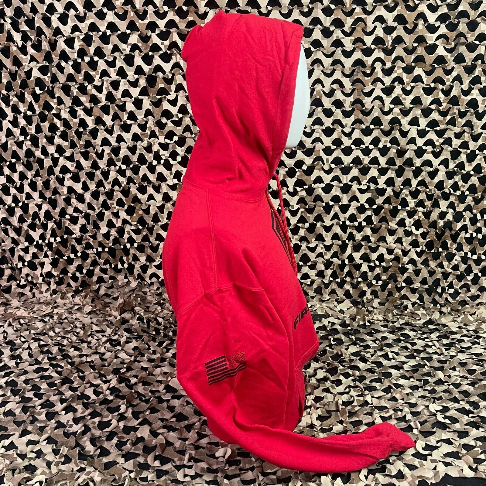 NEW First Strike Pull Over Hooded Sweatshirt - Red - XXX-Large