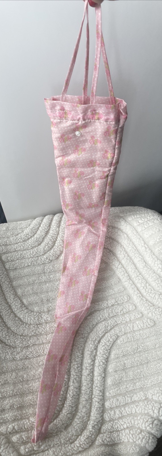 Umbrella Bag For Tall Or Short Pink Floral Perfect For Not To Wet Your Car