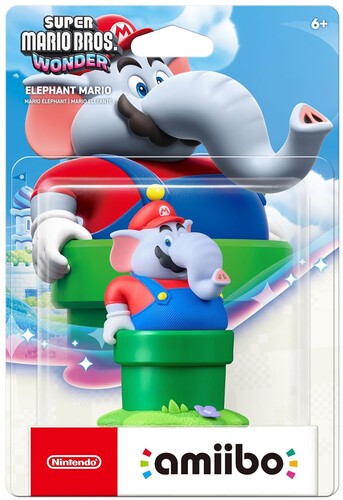Toys to Life: Nintendo amiibo - Super Mario Bros. Wonder Series - Elephant Mario
