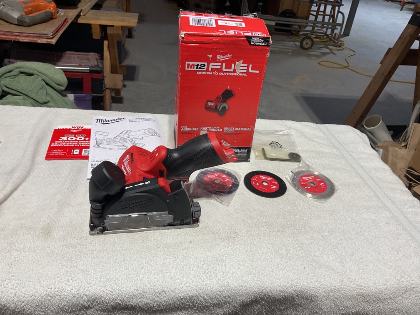 MILWAUKEE M12 #2522-20 3" COMPACT CUT OFF TOOL ONLY BRAND NEW IN BOX