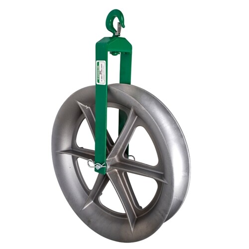 Greenlee 653 24" Hook-Type Sheave for Easy Tuggerâ„¢ and Tugger