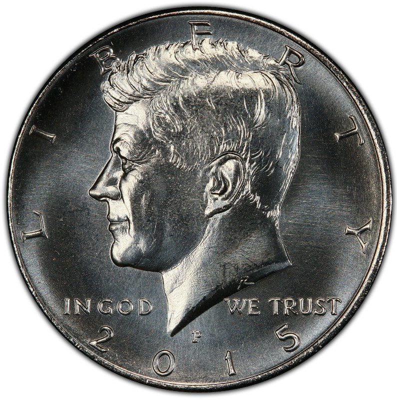 2015-P Mint State Kennedy Half Dollar 50C