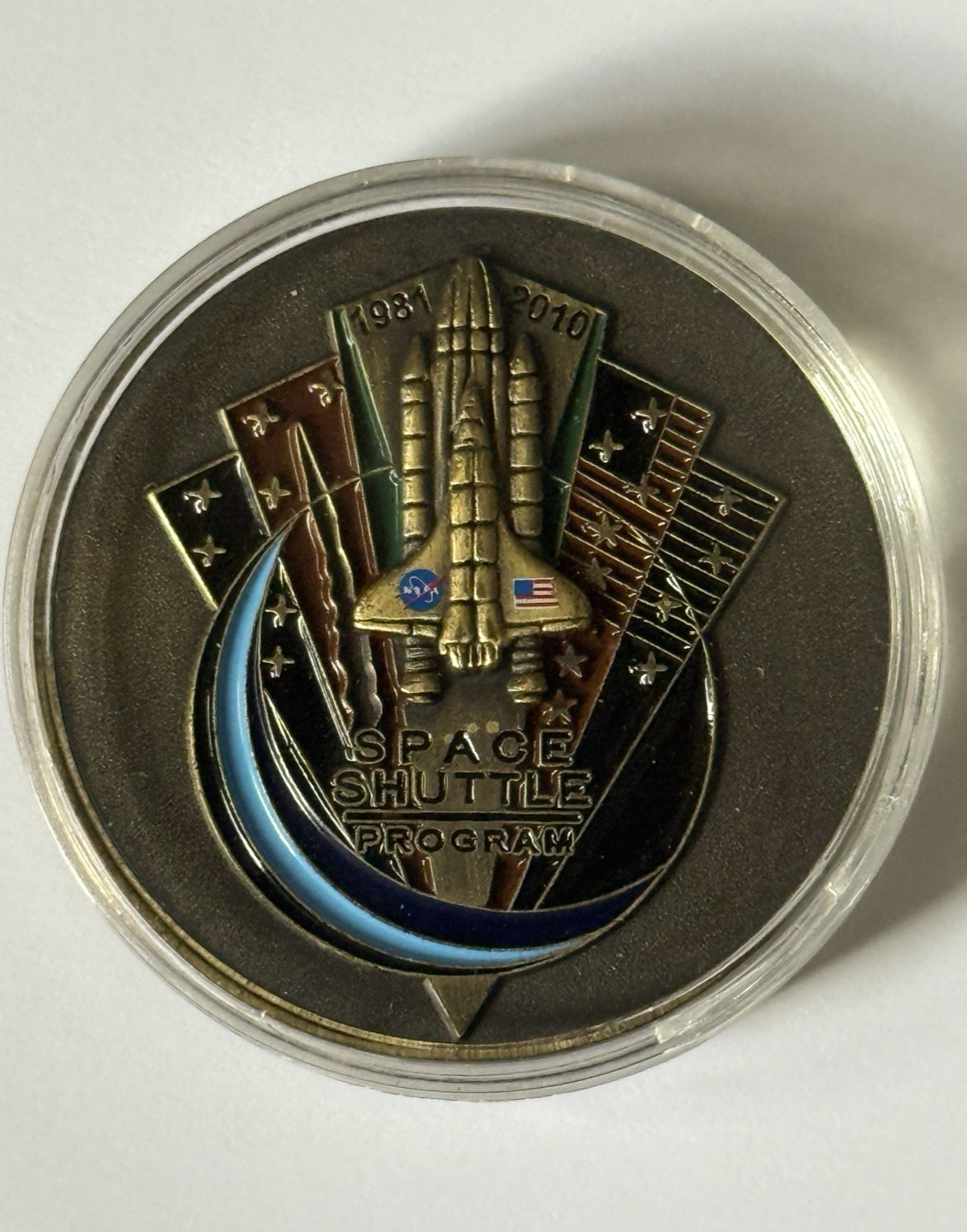 NASA Space Shuttle Program 1981-2010 Challenge Coin We Dreamed We Made History