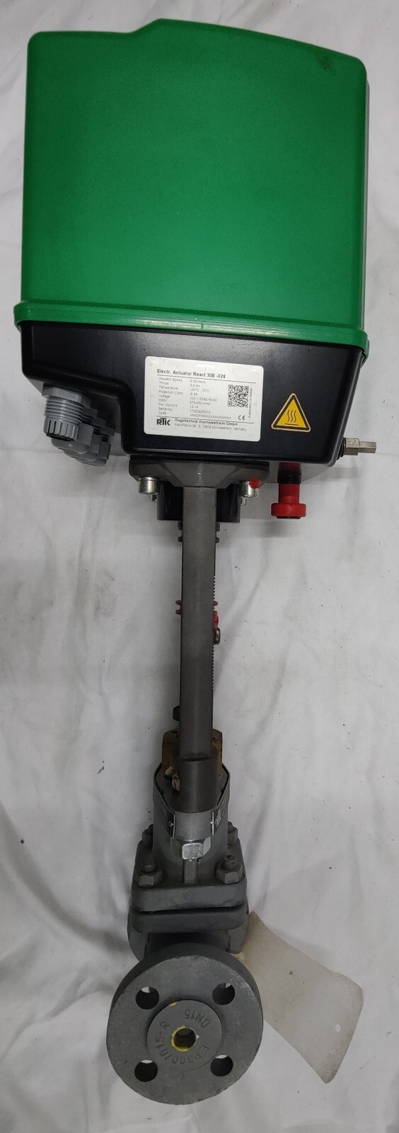 RTK Electric Actuator REact 30E -028 WITH MV 5211 REflex 2-way control valve