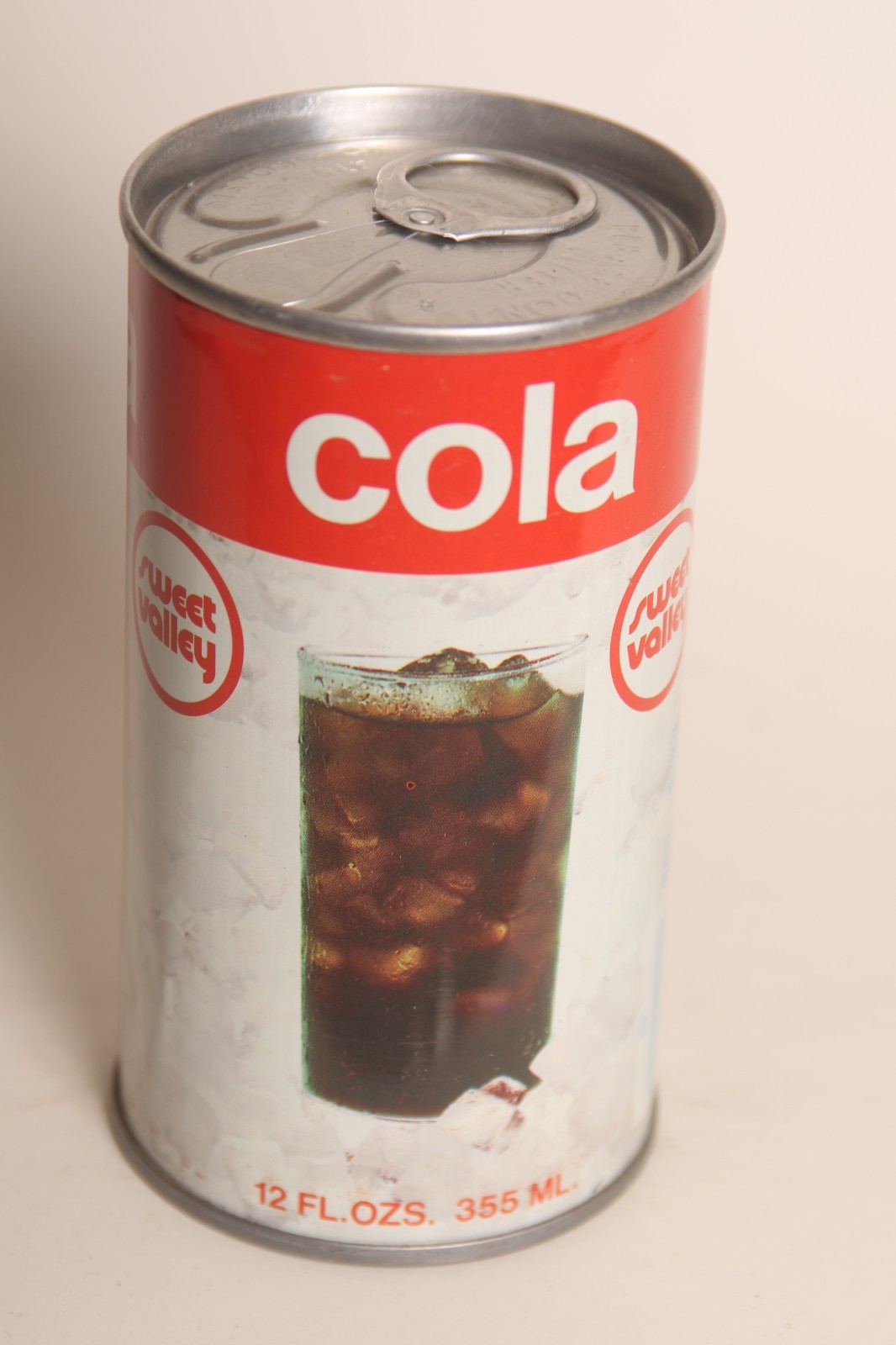 Sweet Valley Cola soda can - 12oz