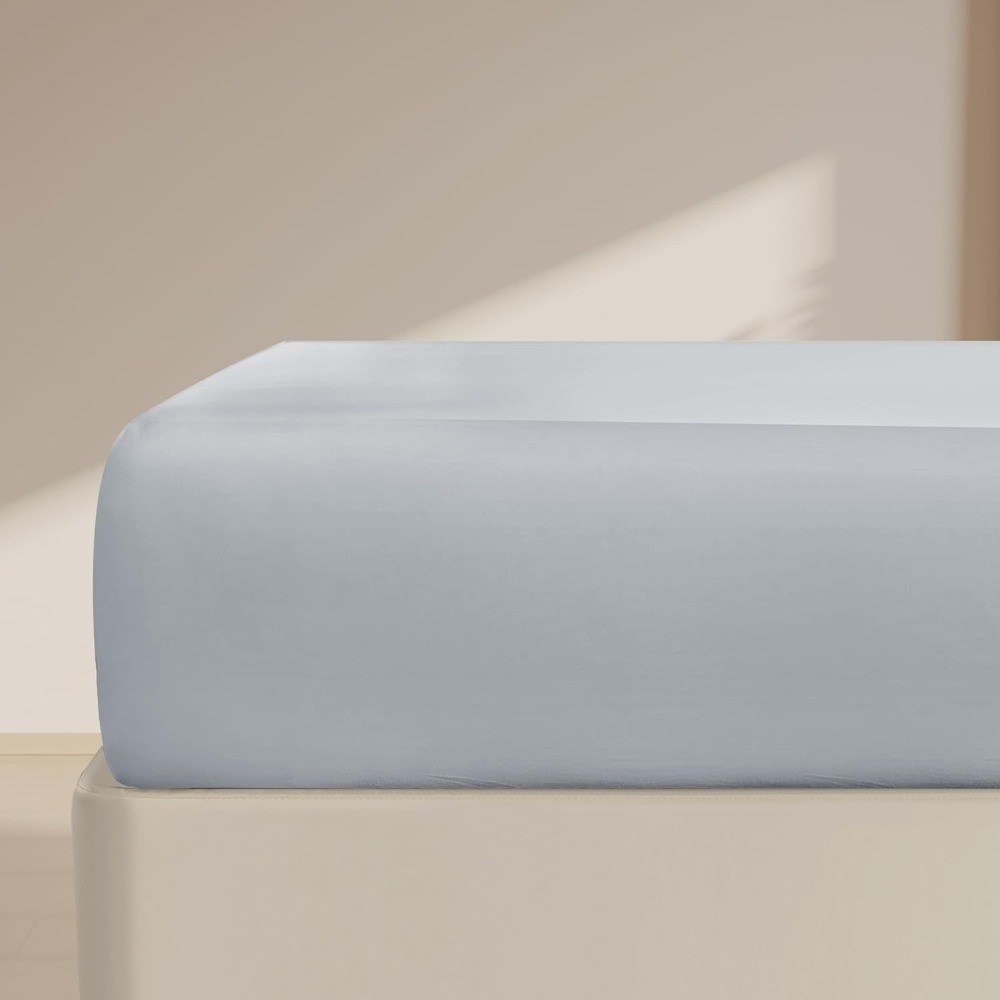 Twin Fitted Sheet Only – Premium Hotel-Quality Fitted Sheet for Twin Bed –