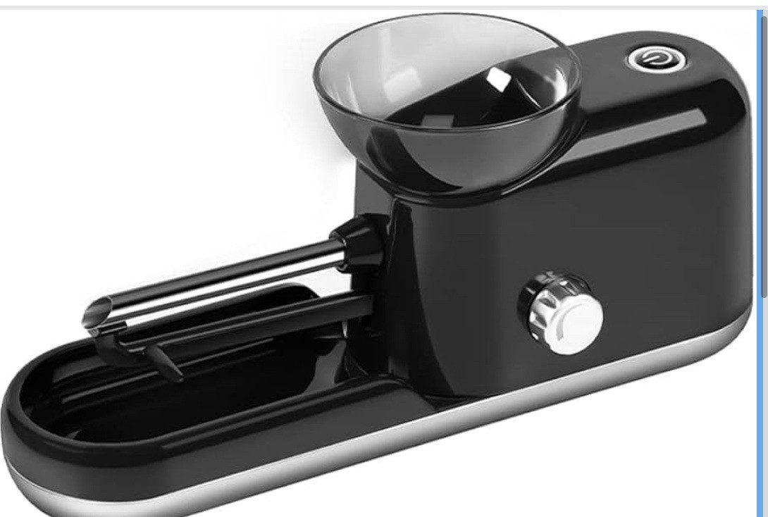 Electric Cigarette Rolling Machine Automatic Tobacco Injector Black