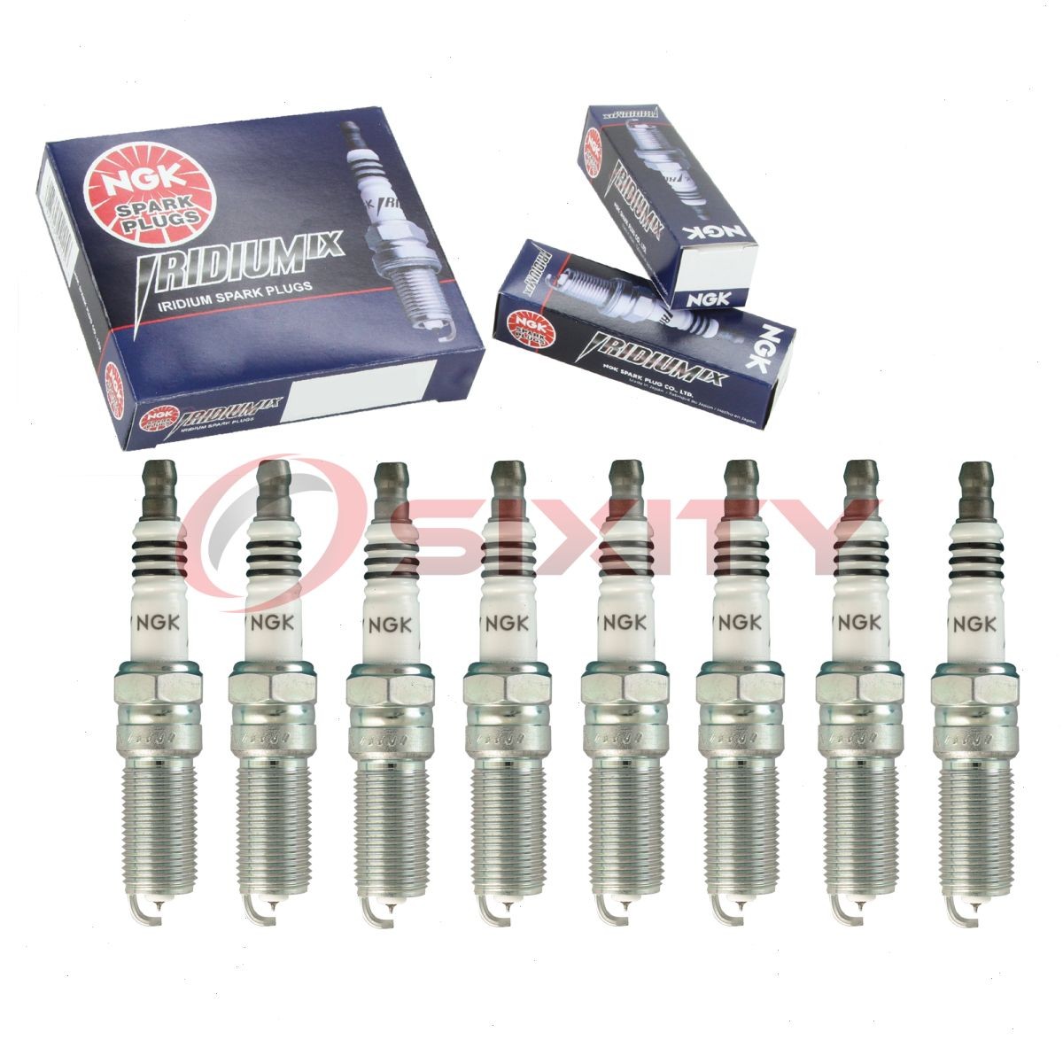 8 pcs NGK Iridium IX Spark Plugs for 2011-2017 Ford F-150 5.0L V8 5.0L - ml