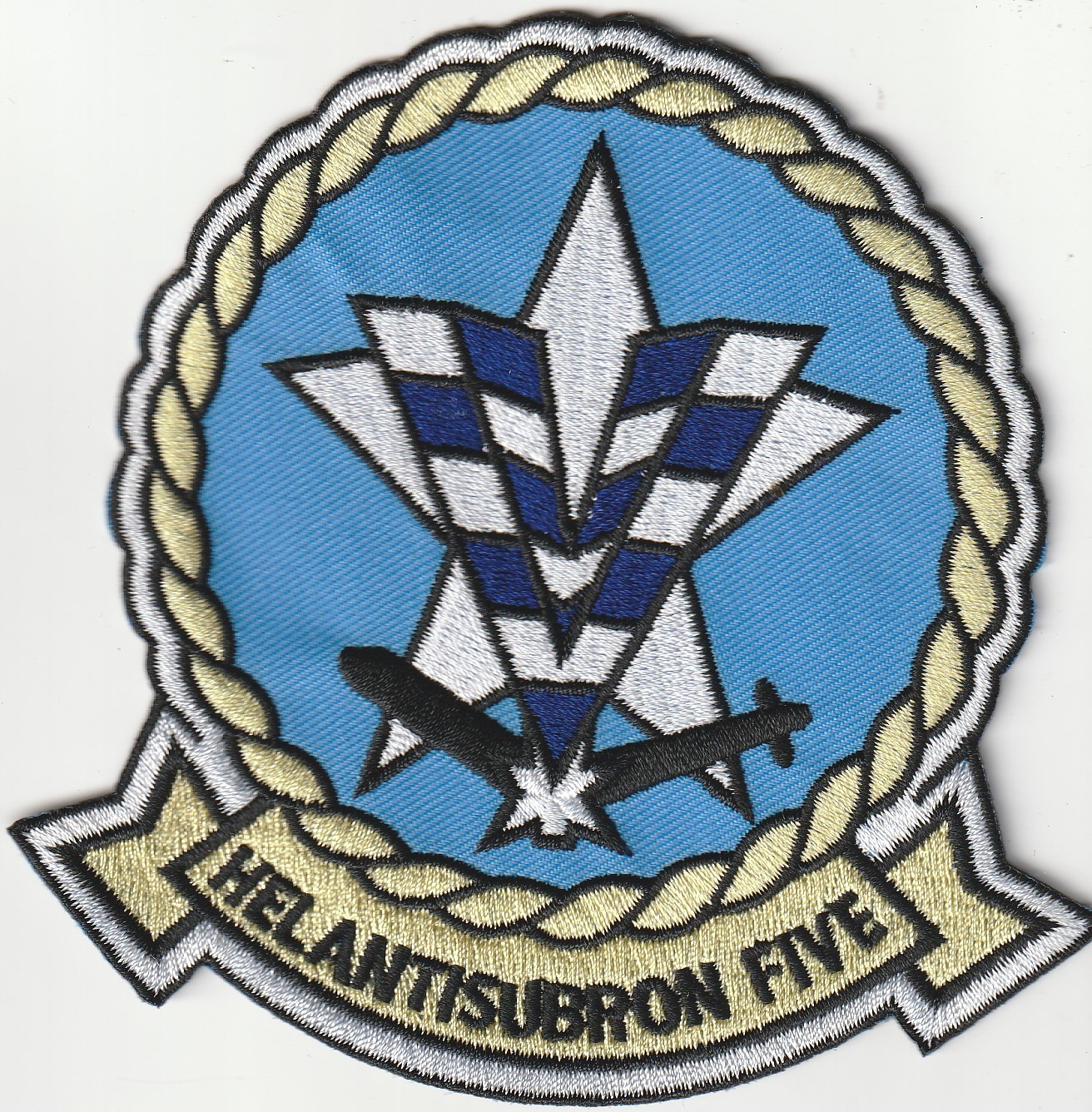 USN US Navy  HELANTISUBRON 5 Helicopter Anti-Submarine Squadron 5 HS-5  patch