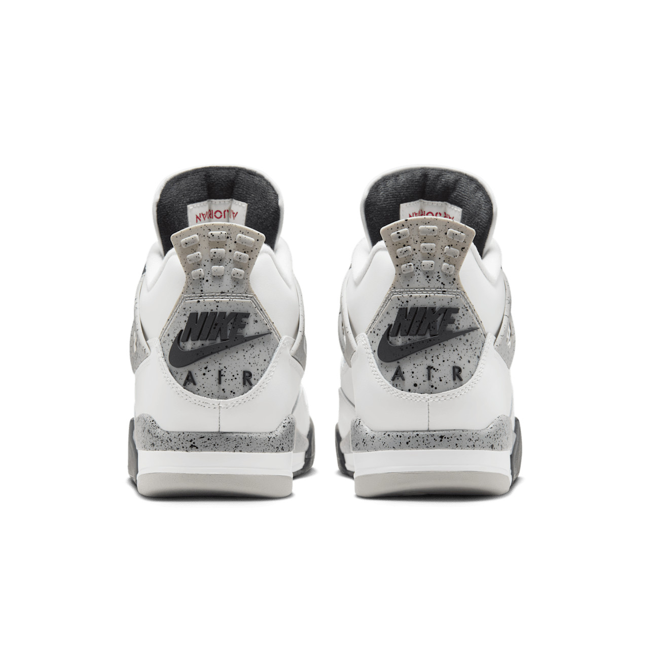 Nike Air Jordan 4 Retro Shoes "White Cement" Fire Red FV5029-100 Men's & GS NEW