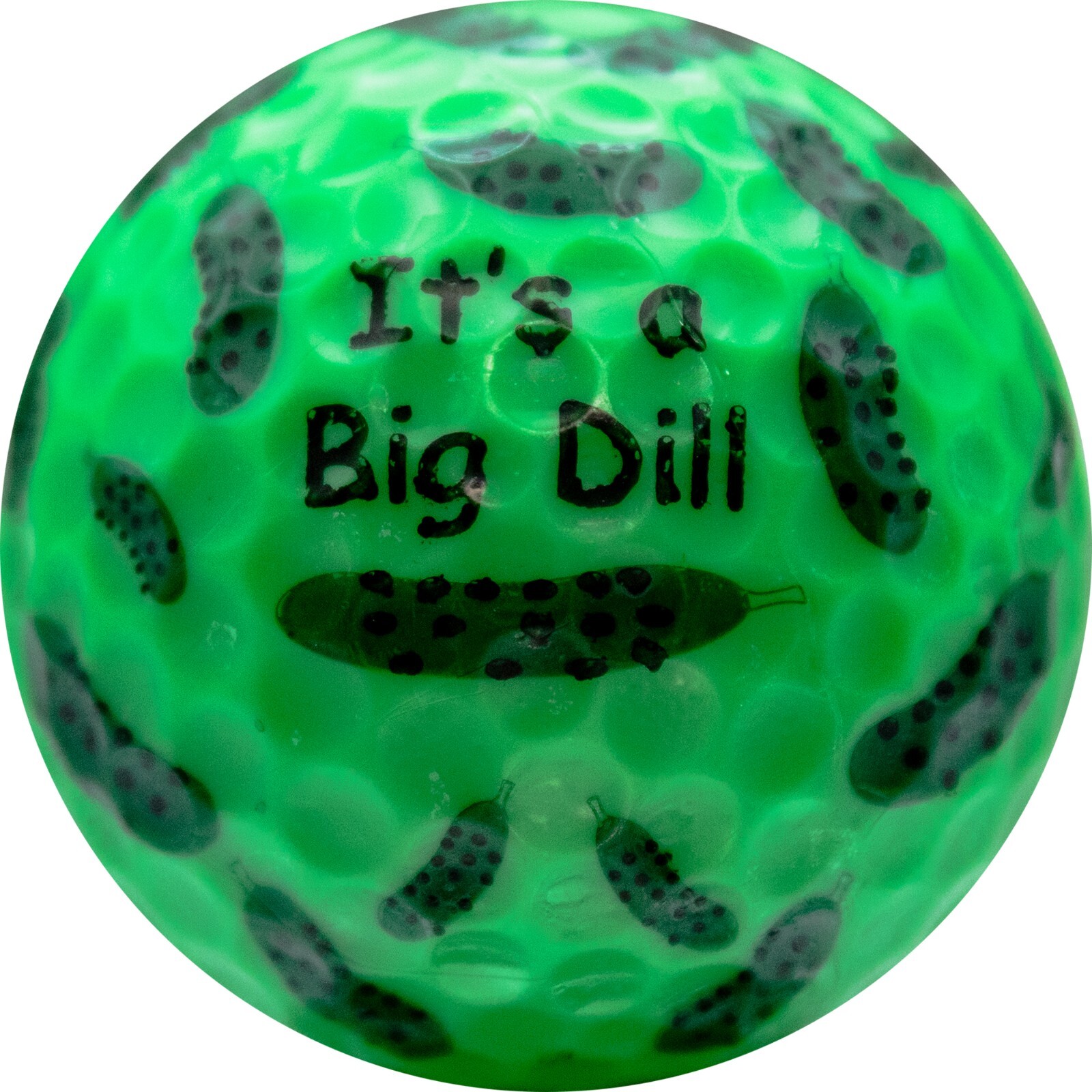 It's a Big Dill - Novelty Golf Balls 6 Pack - Perfect Gift Idea