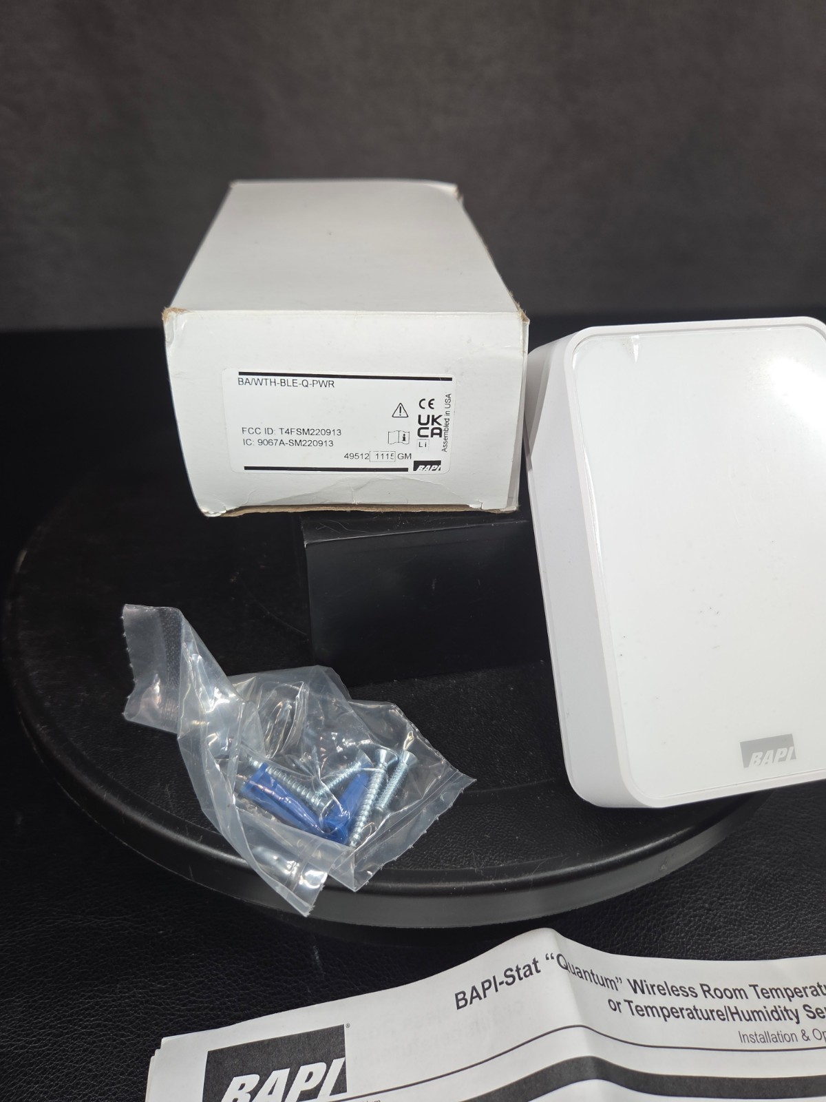 BAPI ba/wth-ble-q-pwr NEW Wireless Wireless BAPI-Stat "Quantum" Temperature/Humi