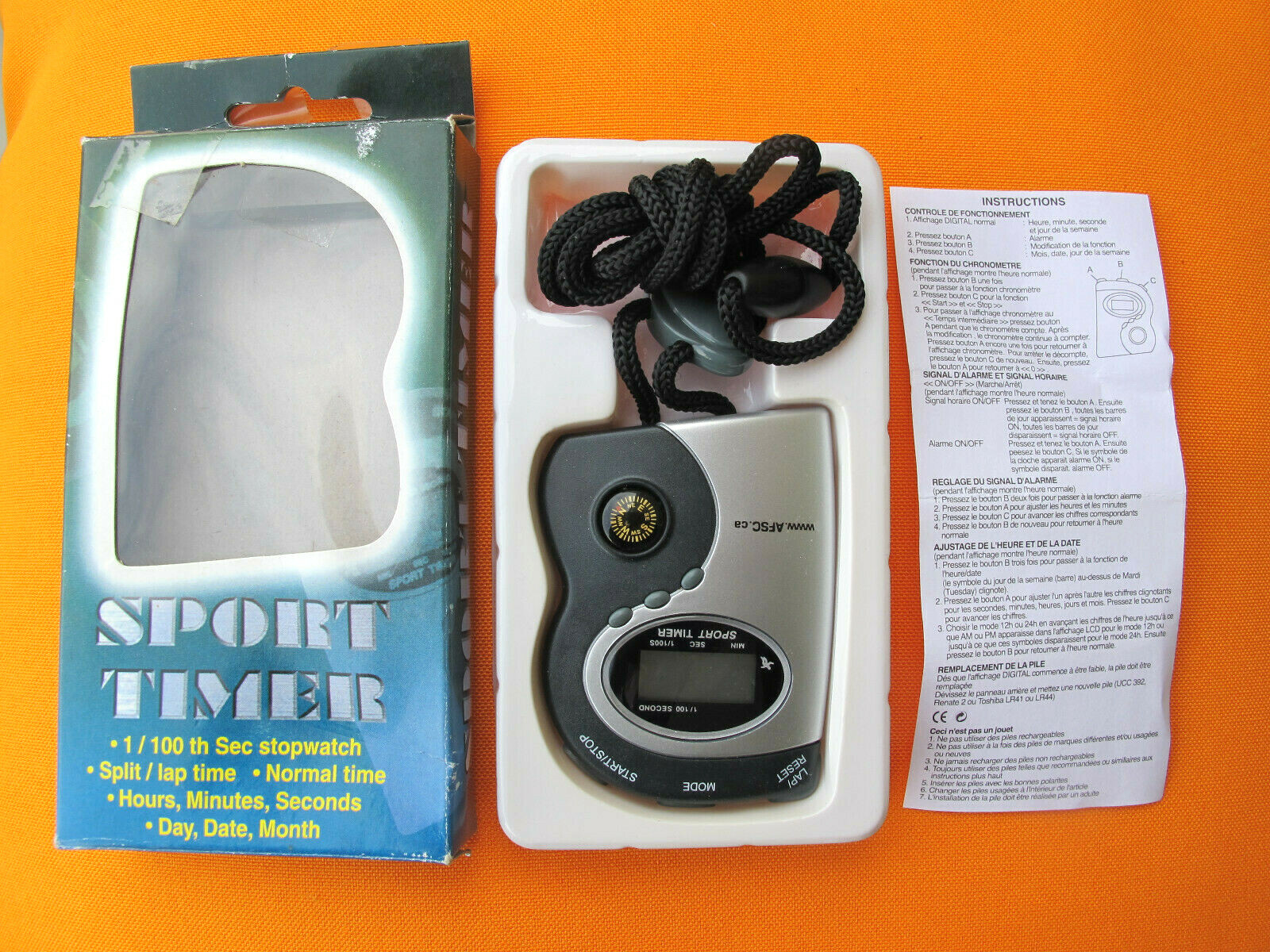 New Sport Timer Stopwatch