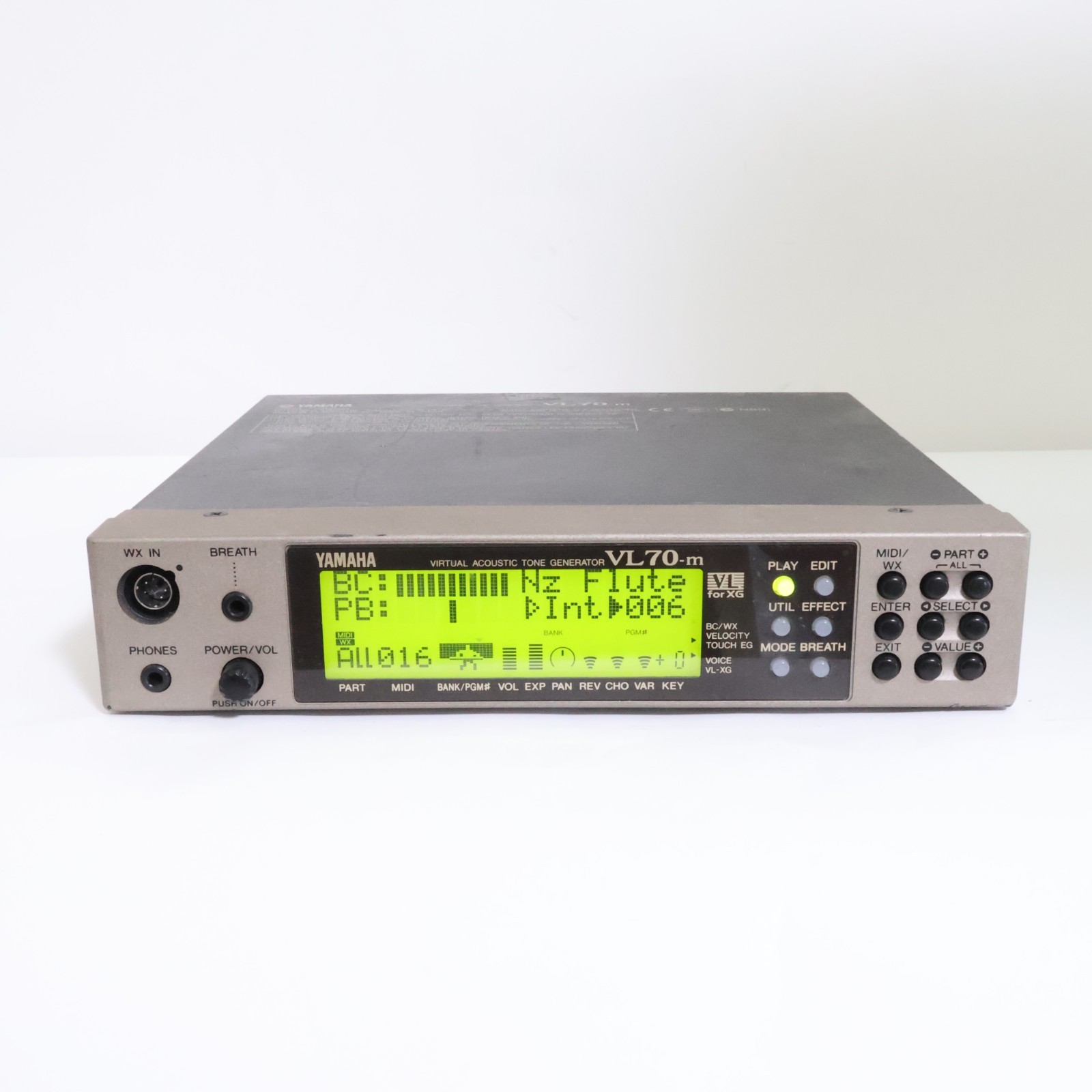YAMAHA VL70m Synth Module TESTED WORKS sound Design Synthesizer Music