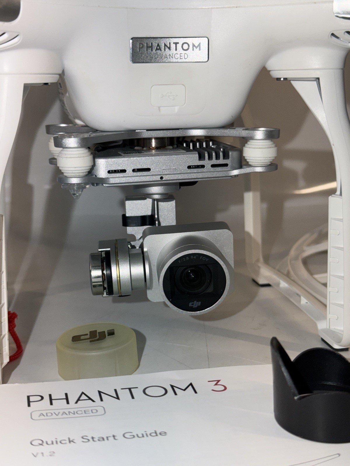 DJI Phantom 3 Advanced Drone Bundle -2.7k HD Camera, Extra Batteries/Accessories