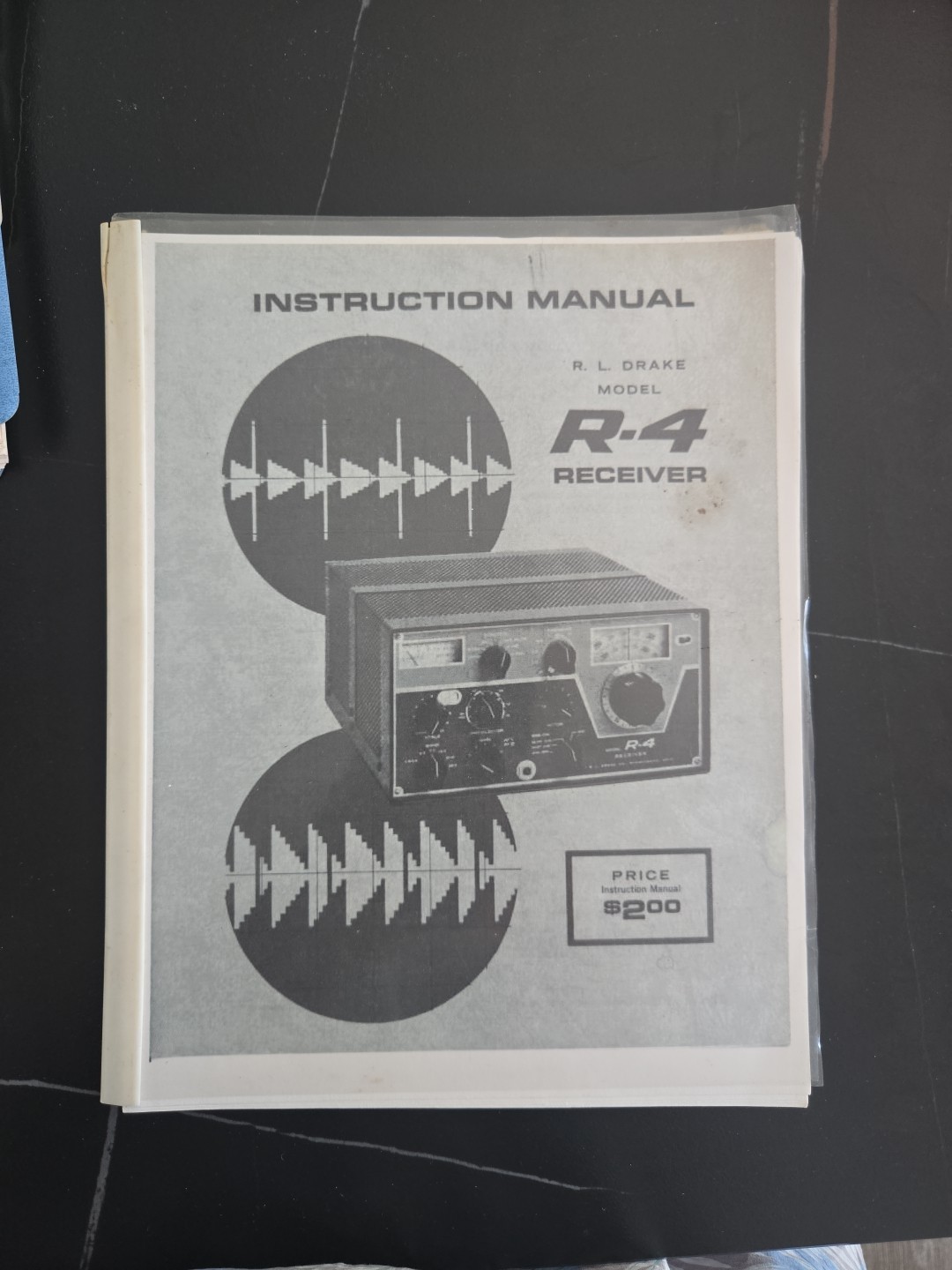 Drake R-4 Instruction manual