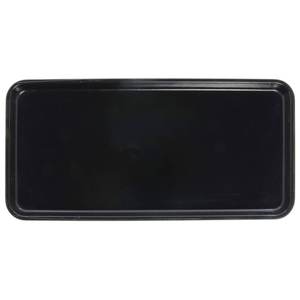 Cambro 918MT110 9" x 18" Black Fiberglass Market Tray