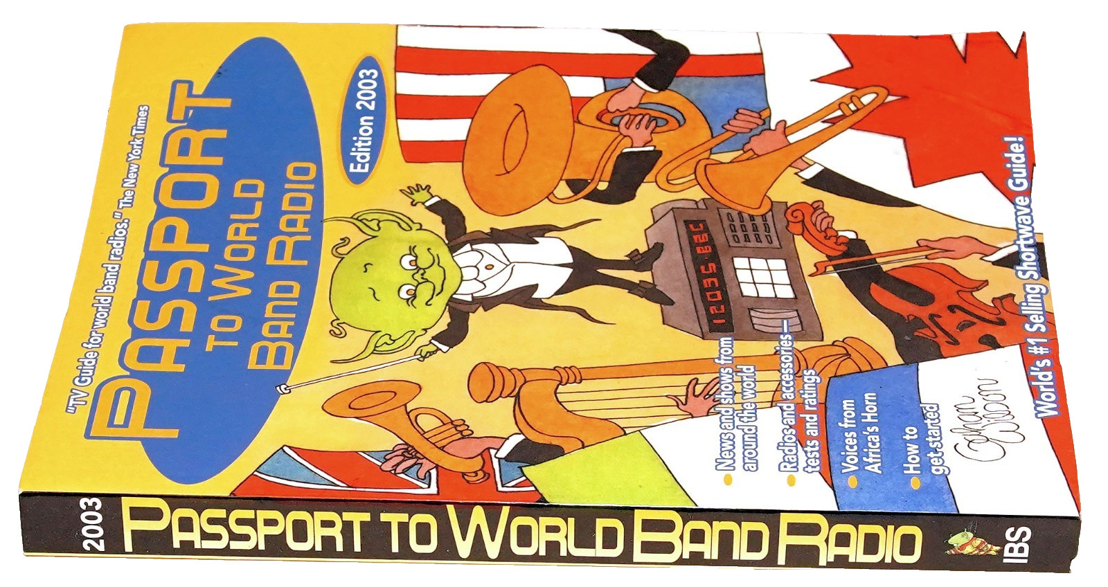 2003 Passport to World Band Radio Book - Stations Frequencies Reviews Stories