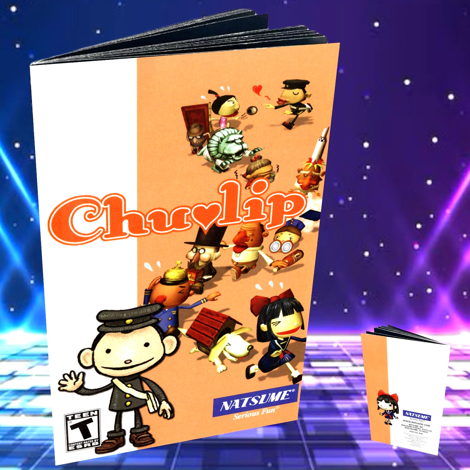 Replacement Manual for Chulip - Sony PS2 Instruction Booklet