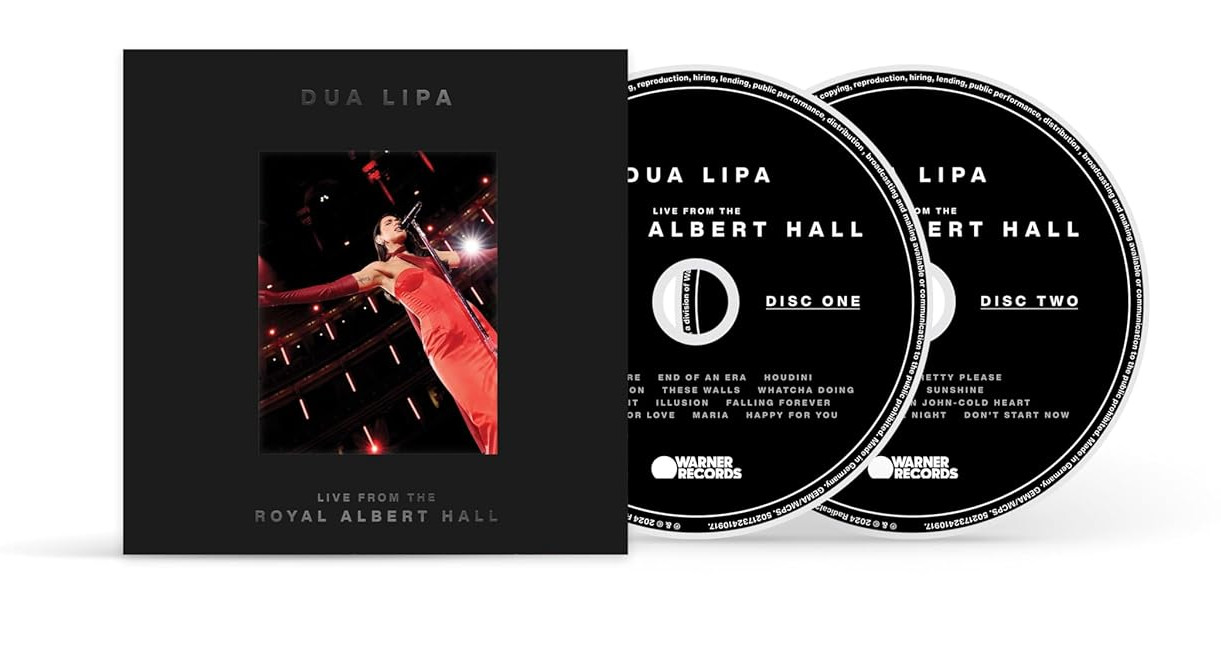 Dua Lipa – Live From The Royal Albert Hall 2 CD Set - NEW