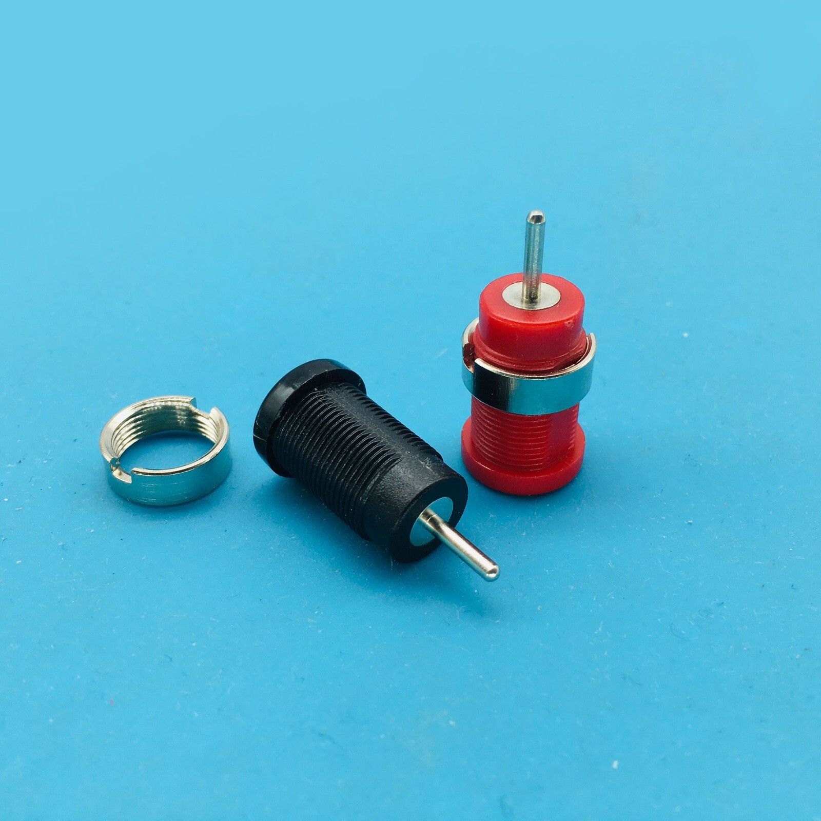 10PCS Safety sheath 4MM Binding Post Multimeter Oscilloscope 4mm Banana Socket