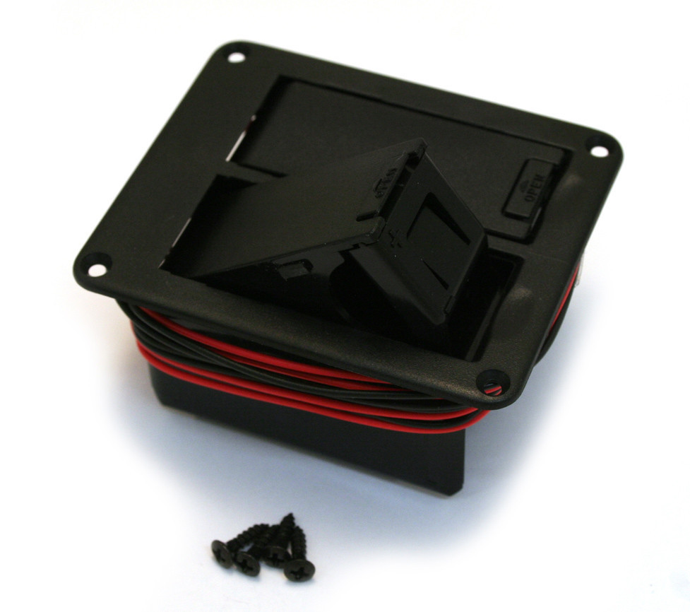 EP-2931-023 Gotoh 18 Volt Double Battery Box For Active Preamp Guitar/Bass
