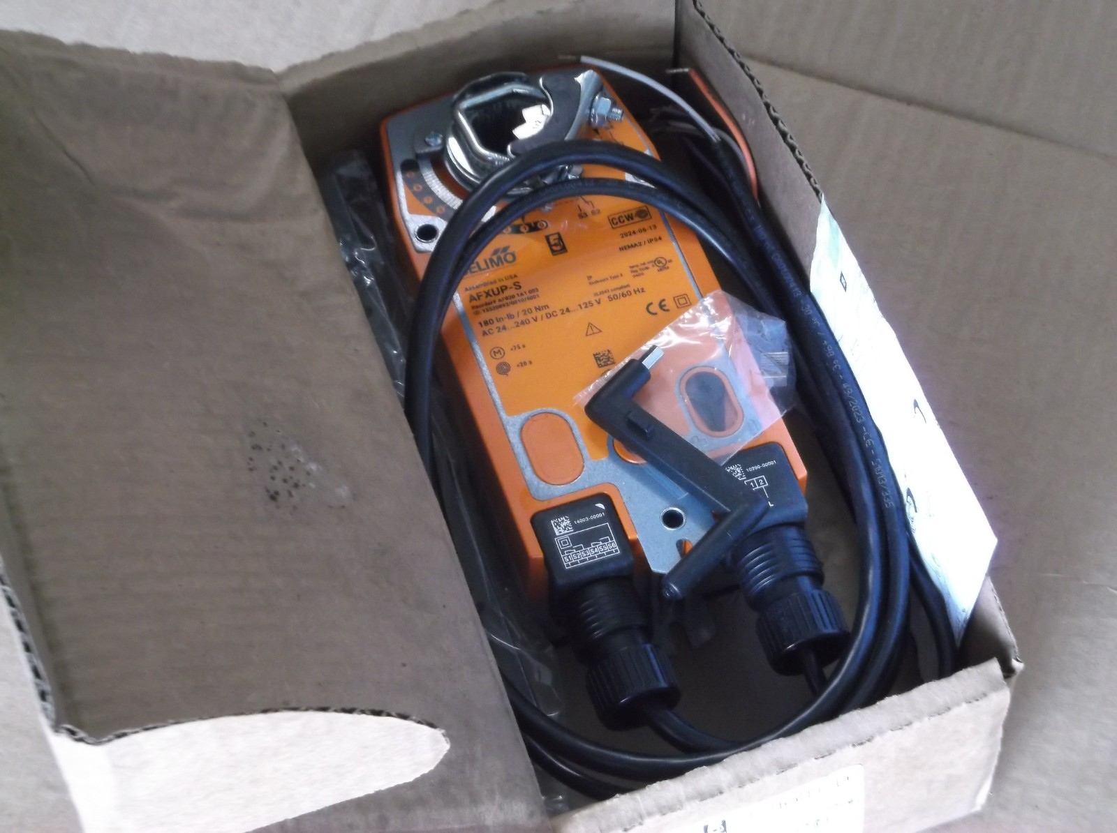 Belimo AFXUP-S Actuator Spring Return AC 24-240 V / DC 24-125 V NIB