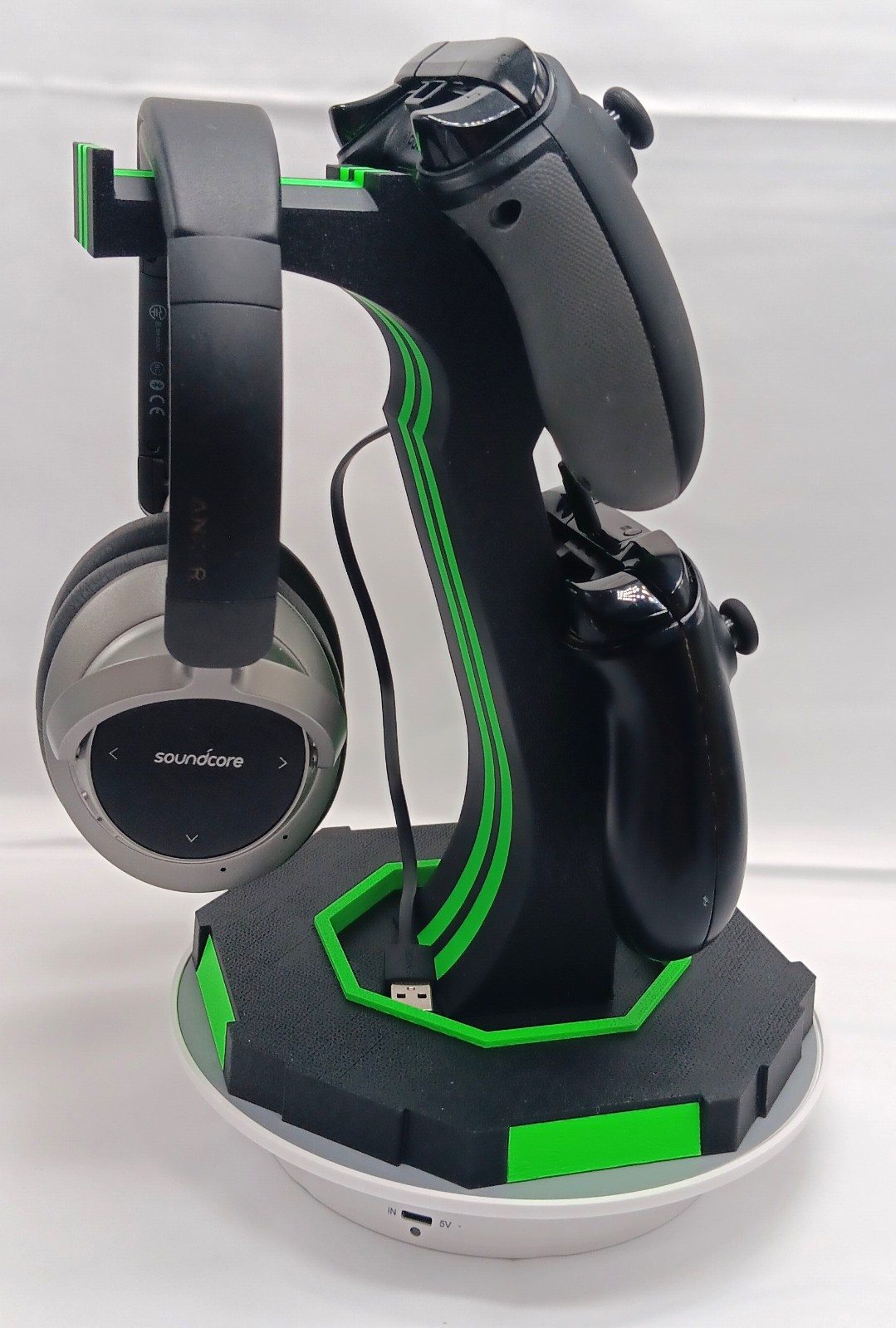 Universal Dual Controller and Headphone Stand XBox Playstation Organizer