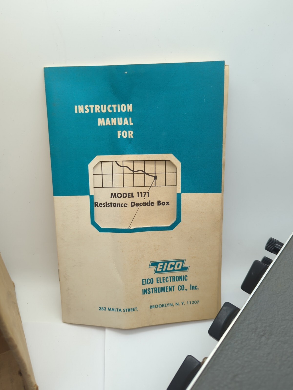 EICO RESTSANCE DECADE BOX MODEL 1171 READ LOOK