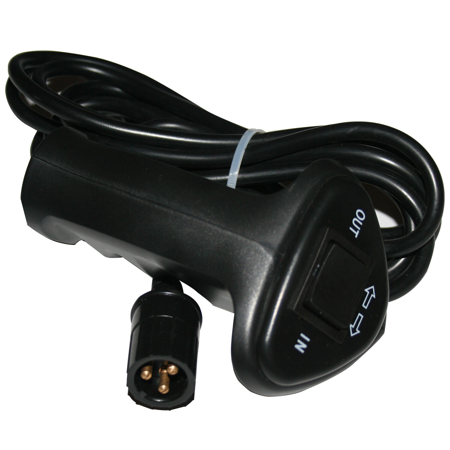 Bulldog Winch 20080 Winch Controller Hand Control Truck W/3 Prong Push In Plug
