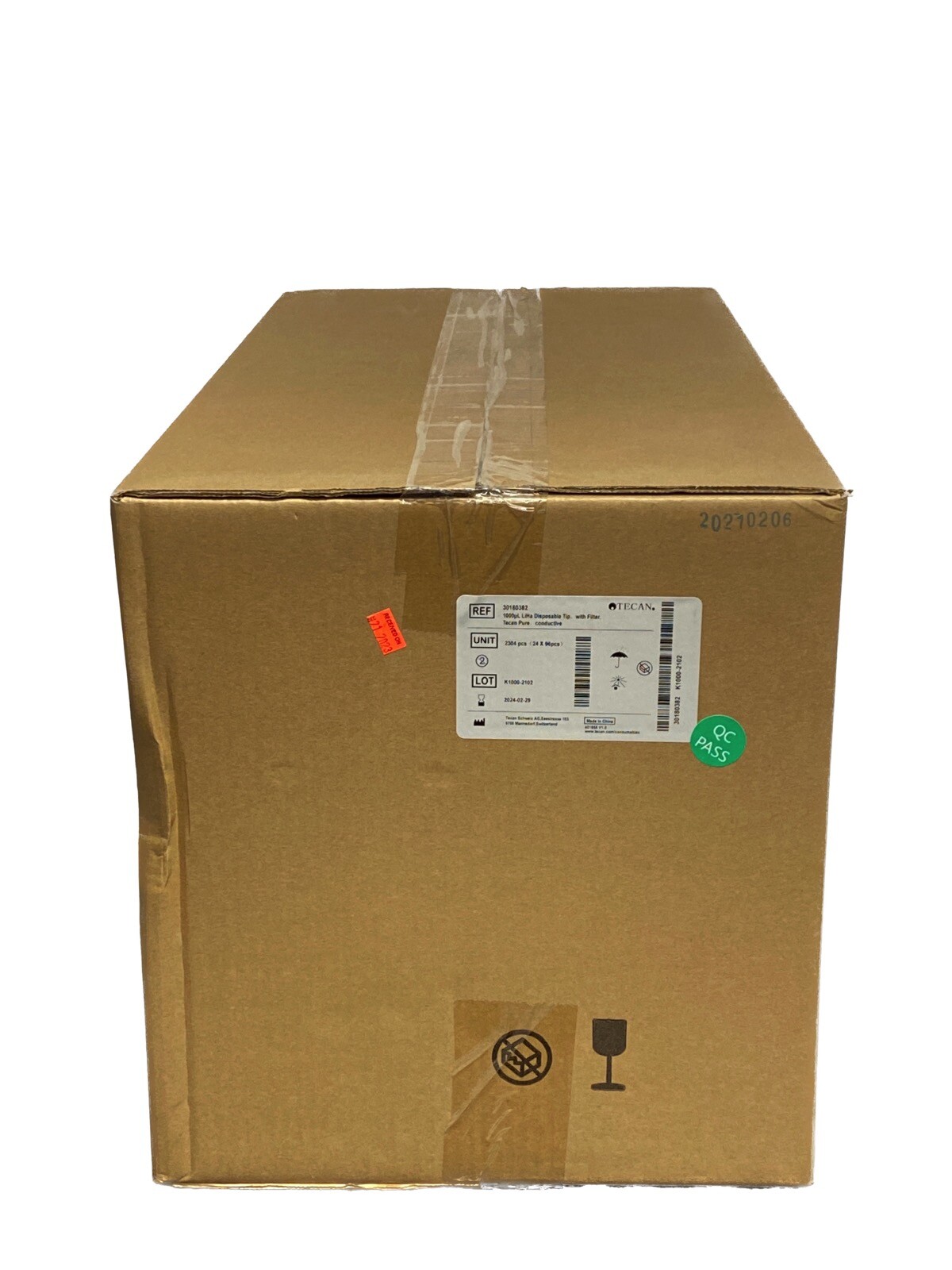 (2304) TECAN 1000uL LiHa Disposable Pure Filter Conductive Pipet Tips 30180382