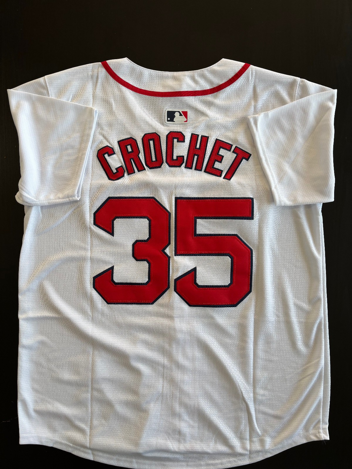 Garrett Crochet #35 Men's Boston Red Sox White Flex JerseY EXTRA LARGE - NEW