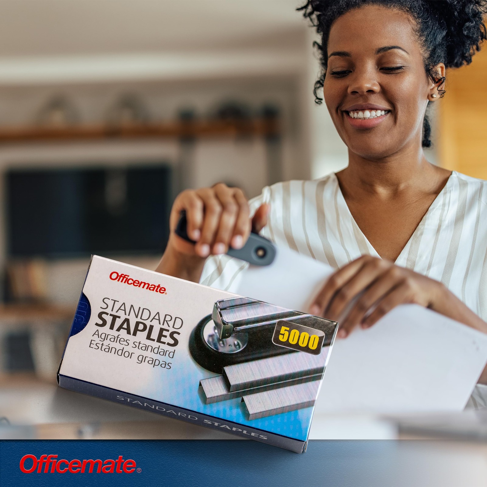 Standard Staples, 10 Boxes General Purpose Stapler Staples for Office Use