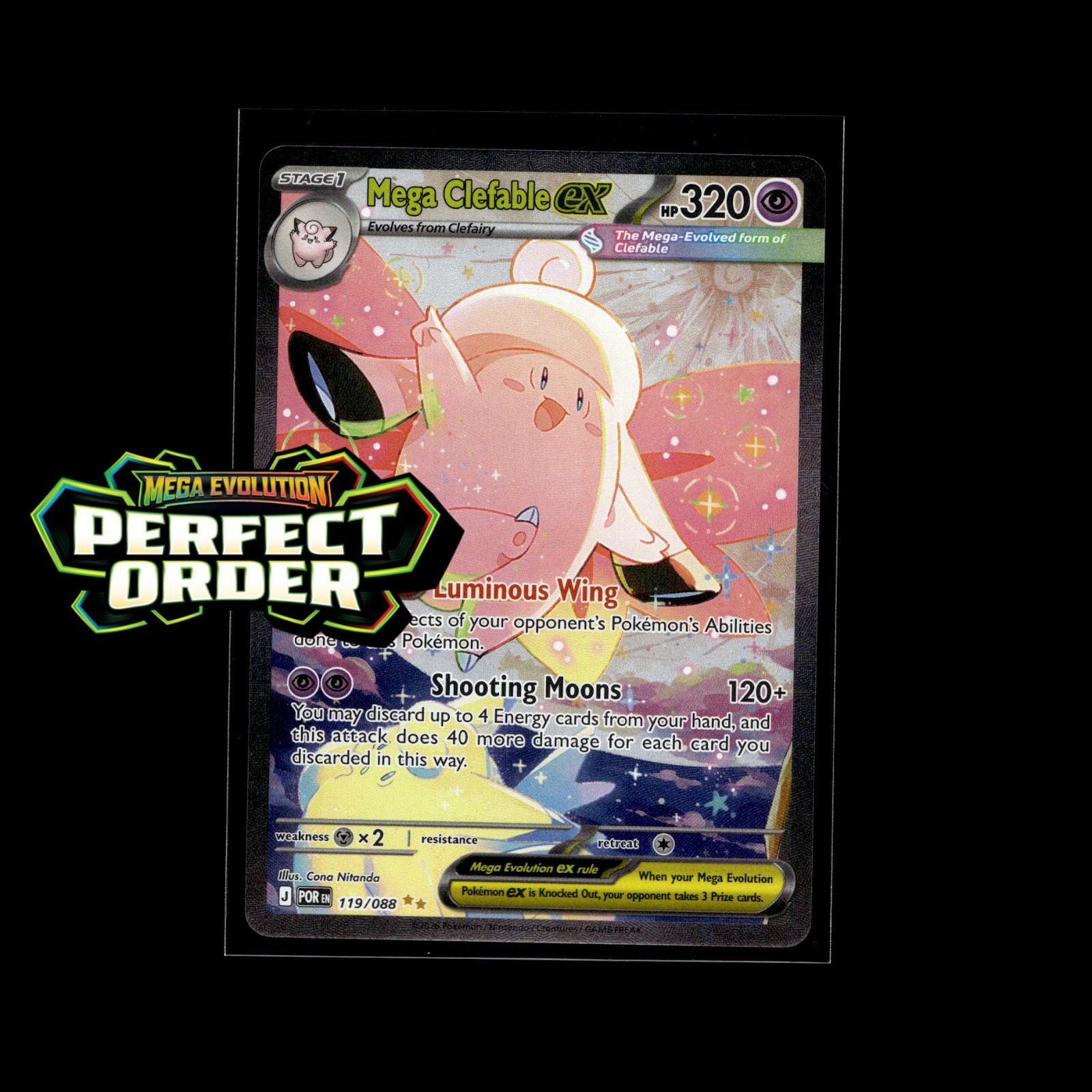 Perfect Order Pokémon Cards! Holo/Reverse Holo Ex Ultra Rare - Choose Your Card