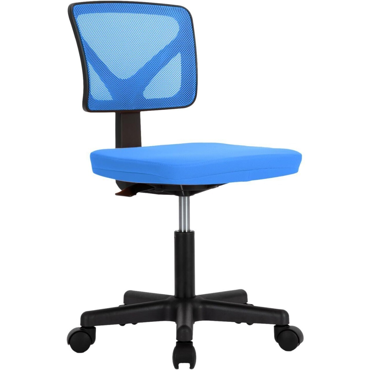Office Mid-Back Swivel Mesh Chair Height Adjustable Ergonomic Padded Home Chair