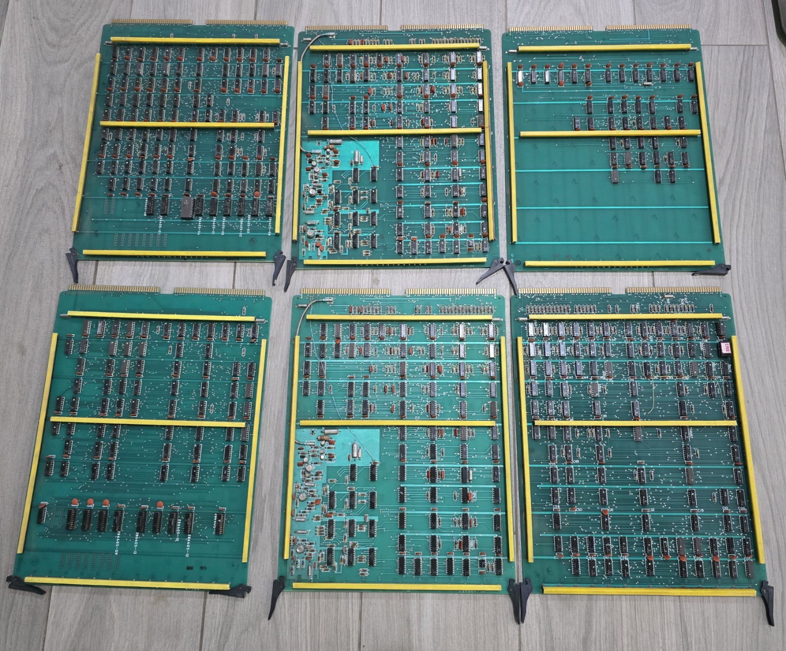 Ford Aerospace Communication Corporation Module Super RARE Vintage Set of 6
