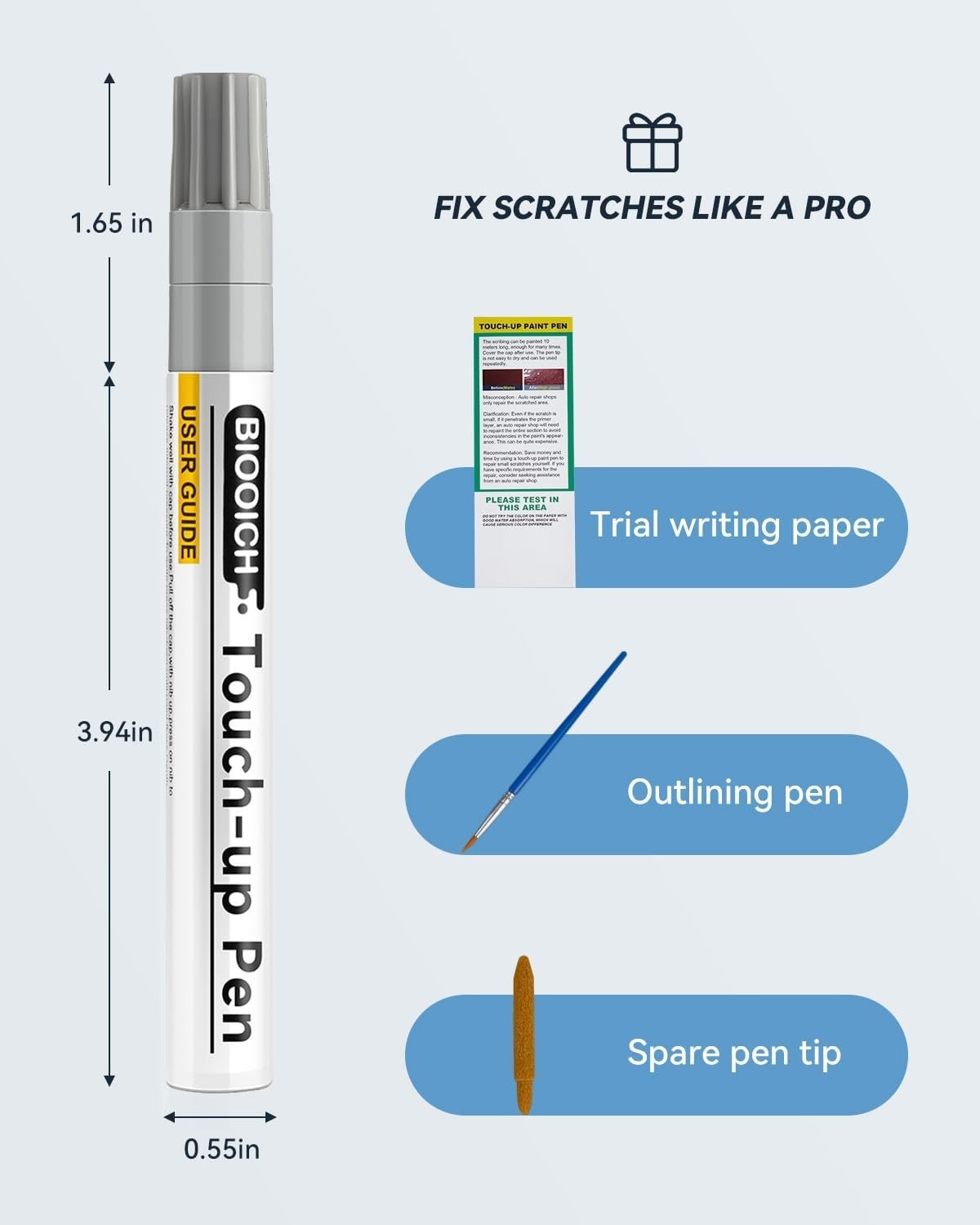 Space Gray Touch Up Paint Pen for MacBook Pro/Air