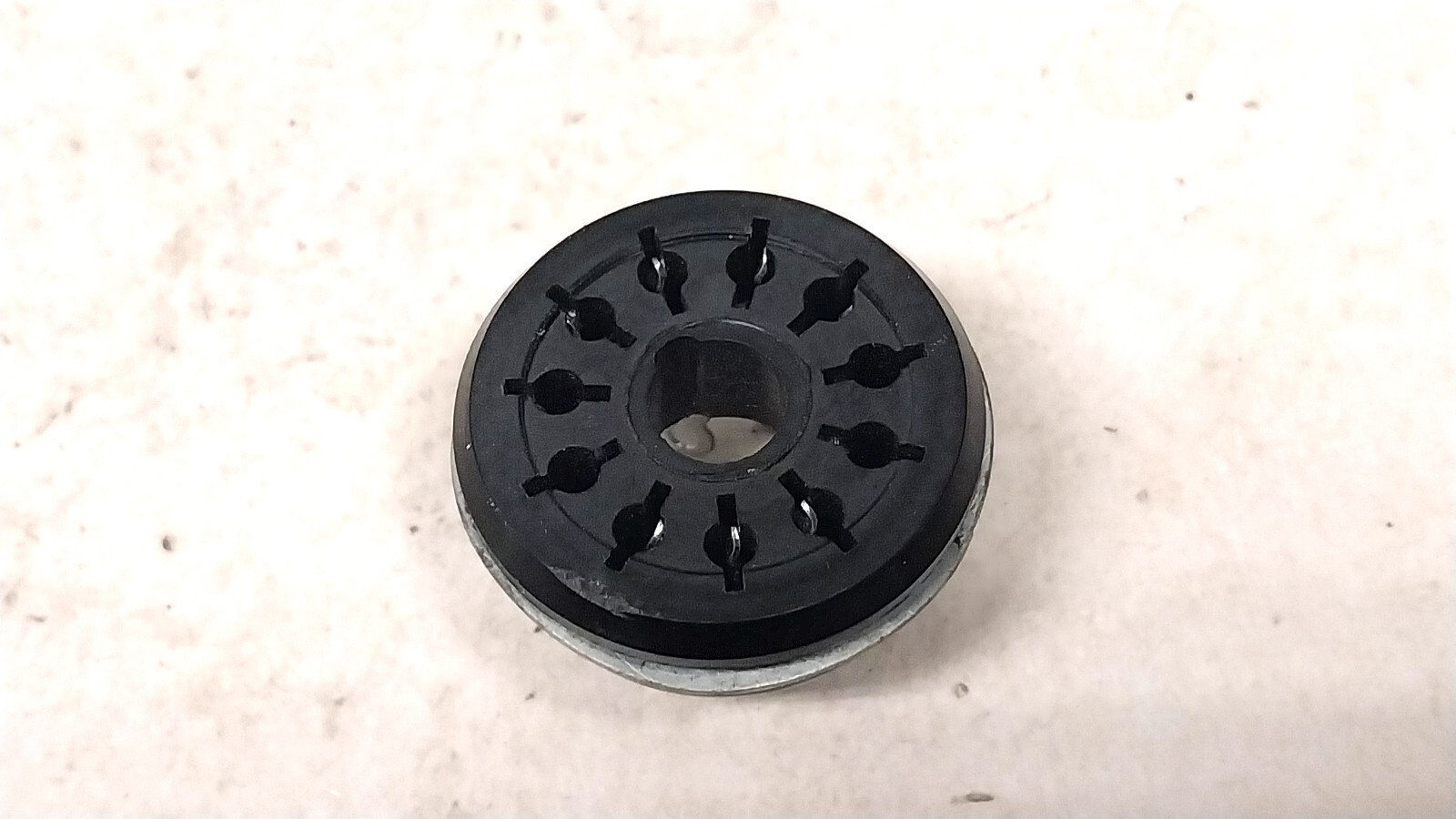 New Unused 11 Pin Octal Female Socket / Old Vintage Collins Ham Radio Tube Power