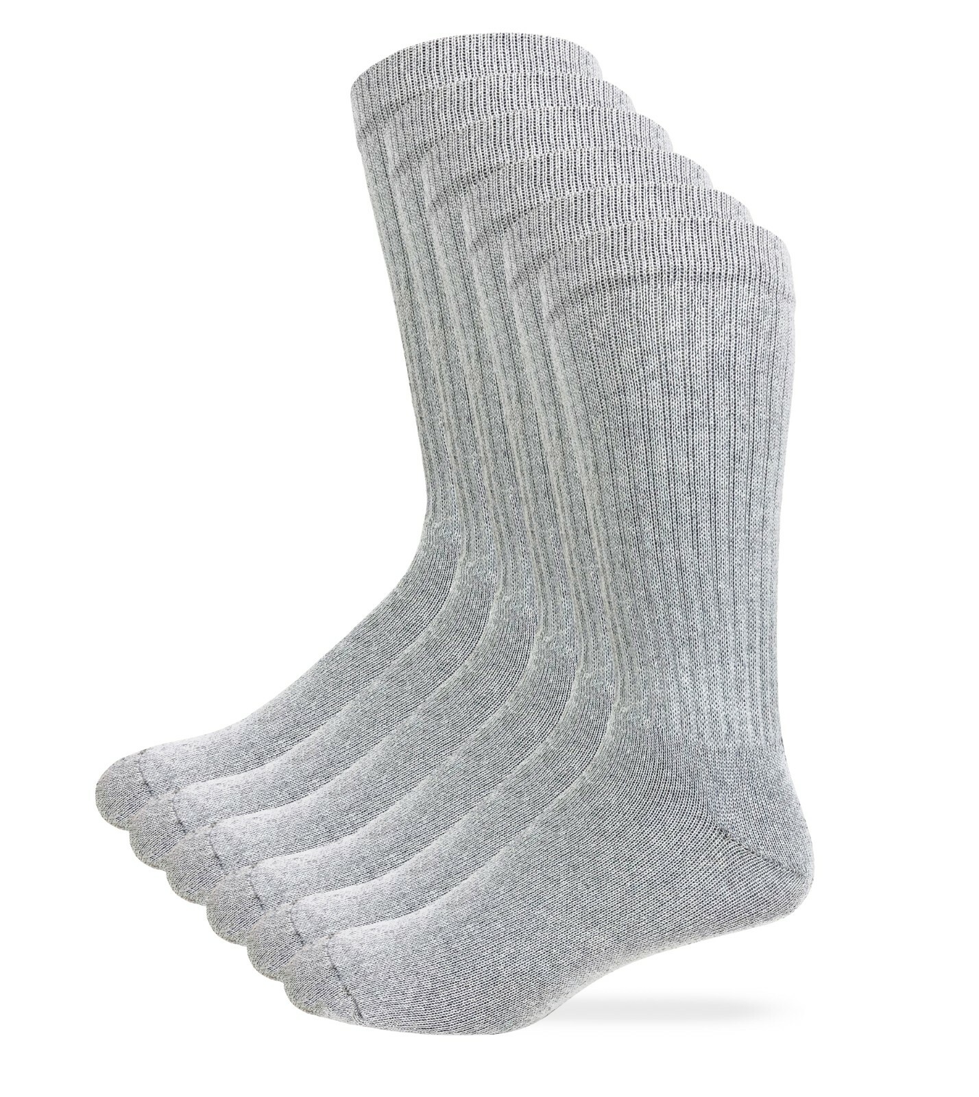 Carolina Ultimate Men's Full Cushion Cotton Crew Work Socks 6 Pair Pack