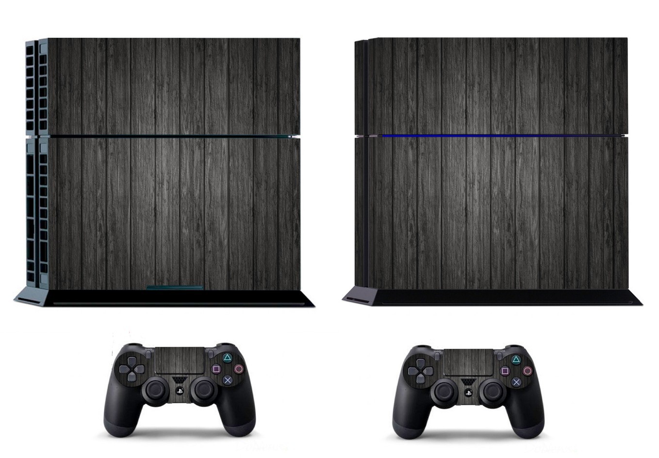 Wood 267 Vinly Skin Sticker for Sony PS4 PlayStation 4 and 2 controller skins