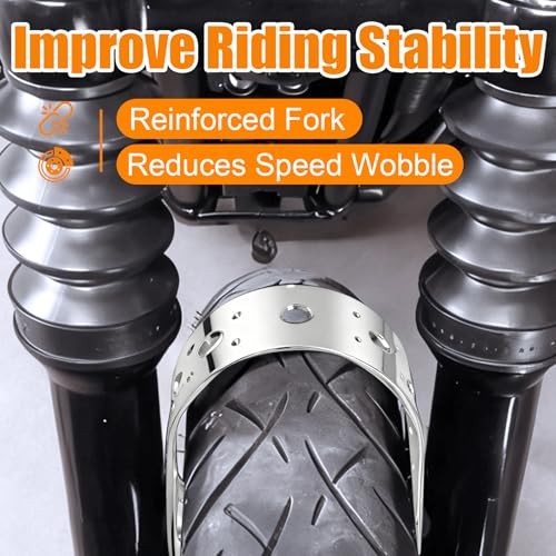 Front Fork Brace Tracker Narrow for Harley Sportster Dyna 39mm Narrow Glide