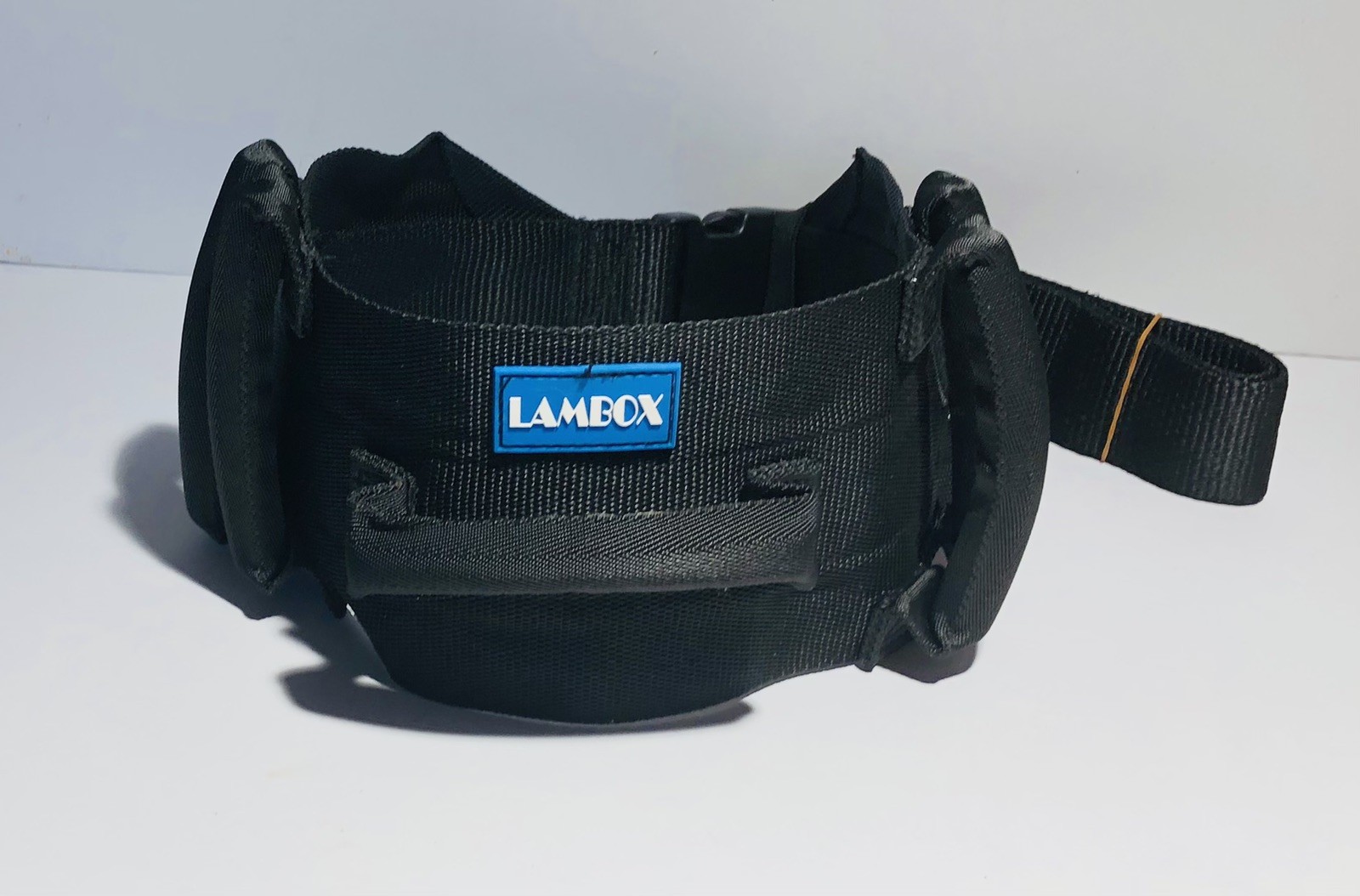 LAMBOX Gait Belt Transfer Belt with 7 Nylon Padded Handles Medical Nursing Safe