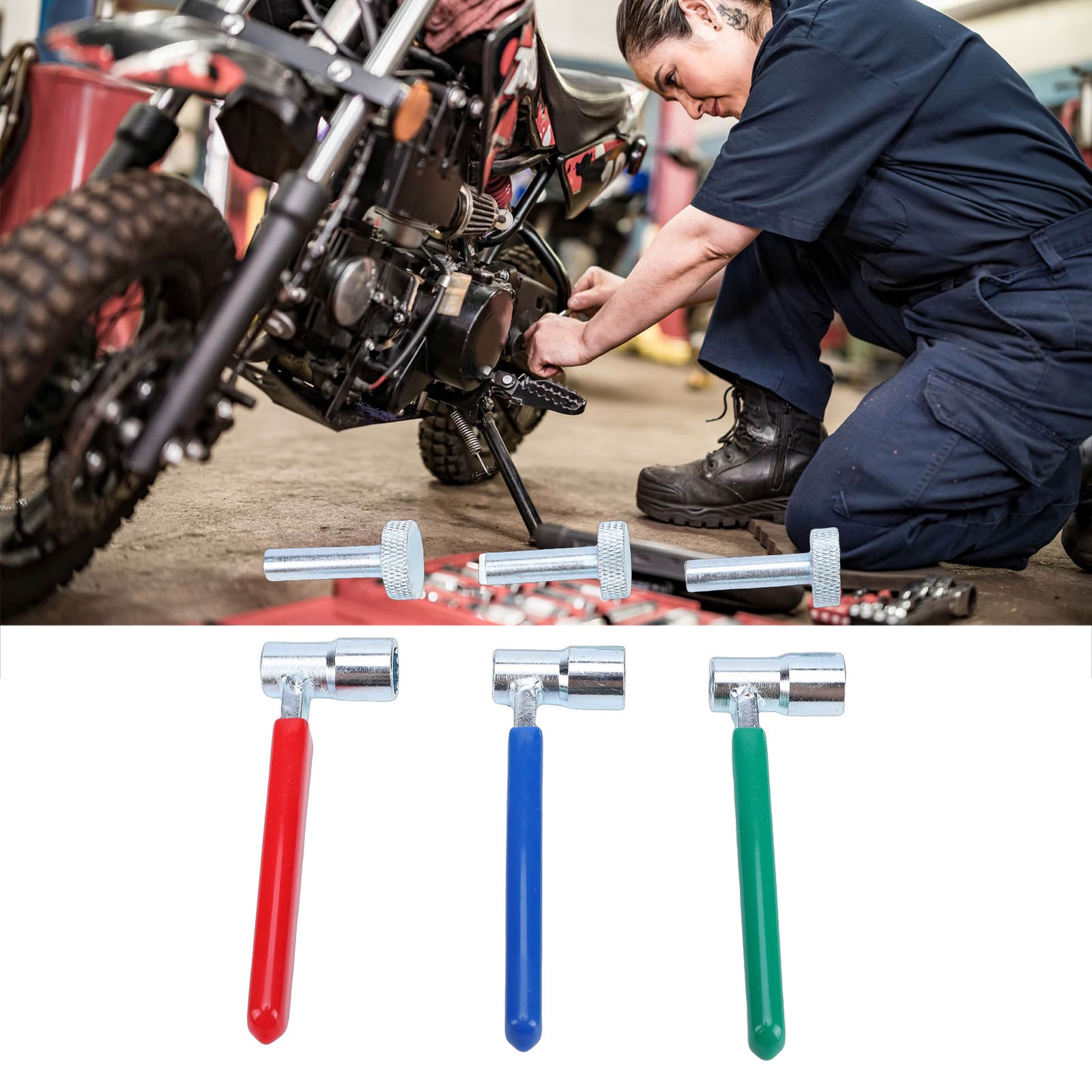 Valve Clearance Adjustable Wrenches Kit Efficient For ATV ATC Maintenance TRFV