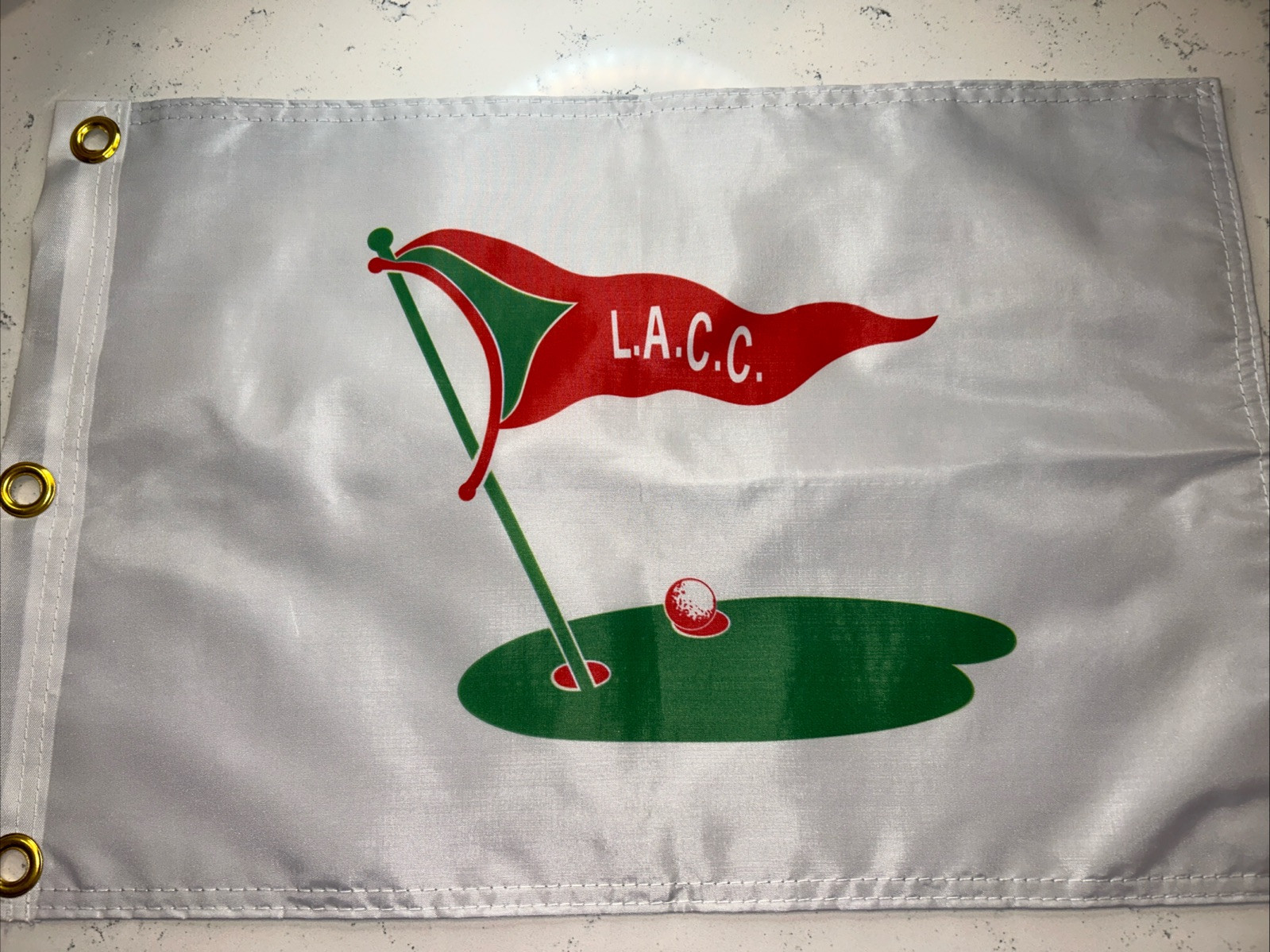2023 123rd US OPEN LOS ANGELES COUNTRY CLUB LACC PIN FLAG W GROMMETS PGA TOUR
