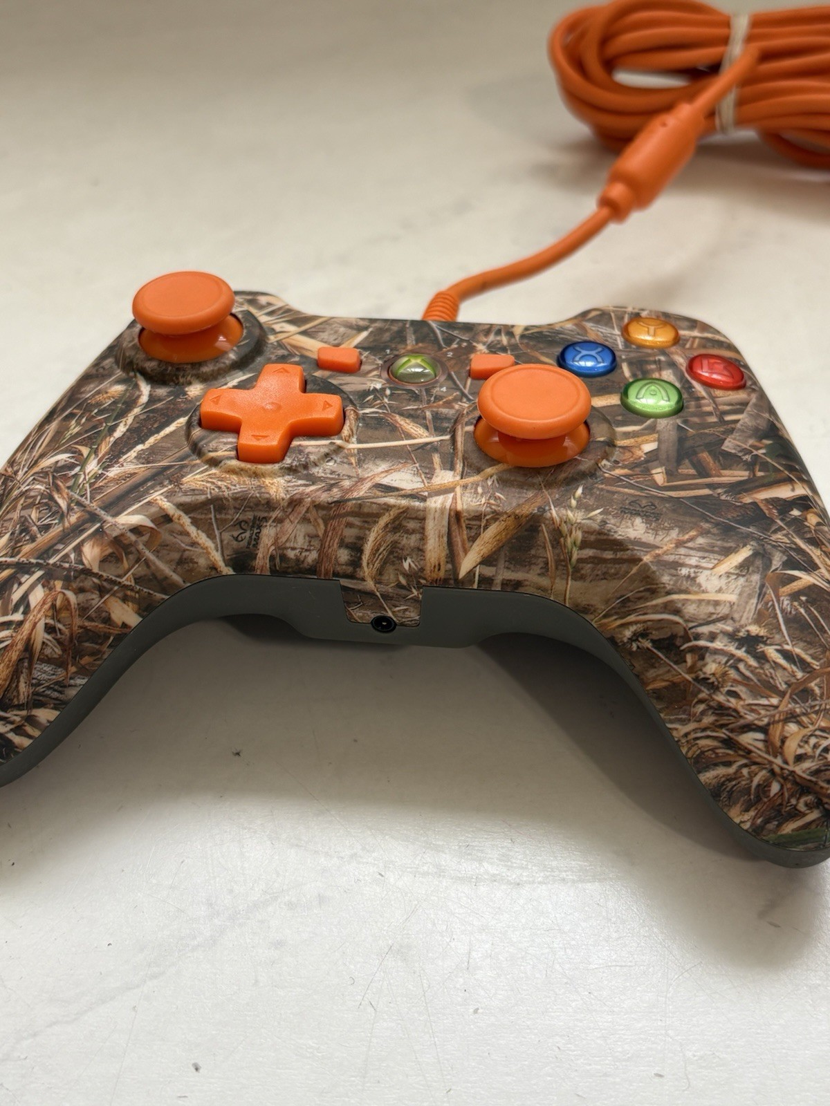 Power A Wired Controller Xbox 360 Orange RealTree Camouflage