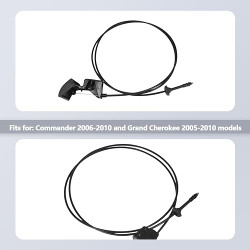 Handle-Free Hood Latch Release Cable with Handle for 2006-2010 Commander