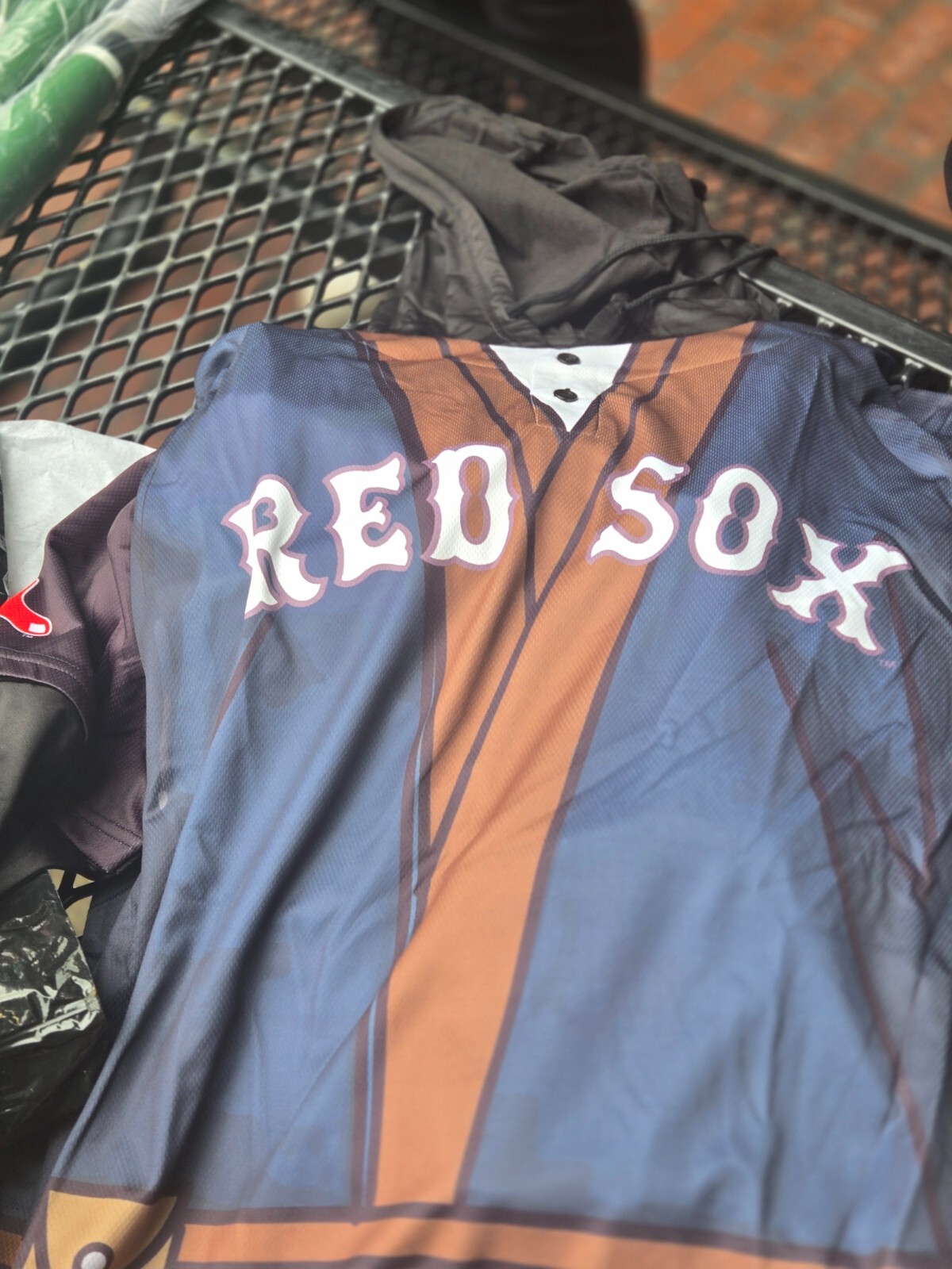 STAR WARS JEDI / RED SOX JERSEY AND LIGHTSABER MINI BAT VIP TICKET GIVEAWAY