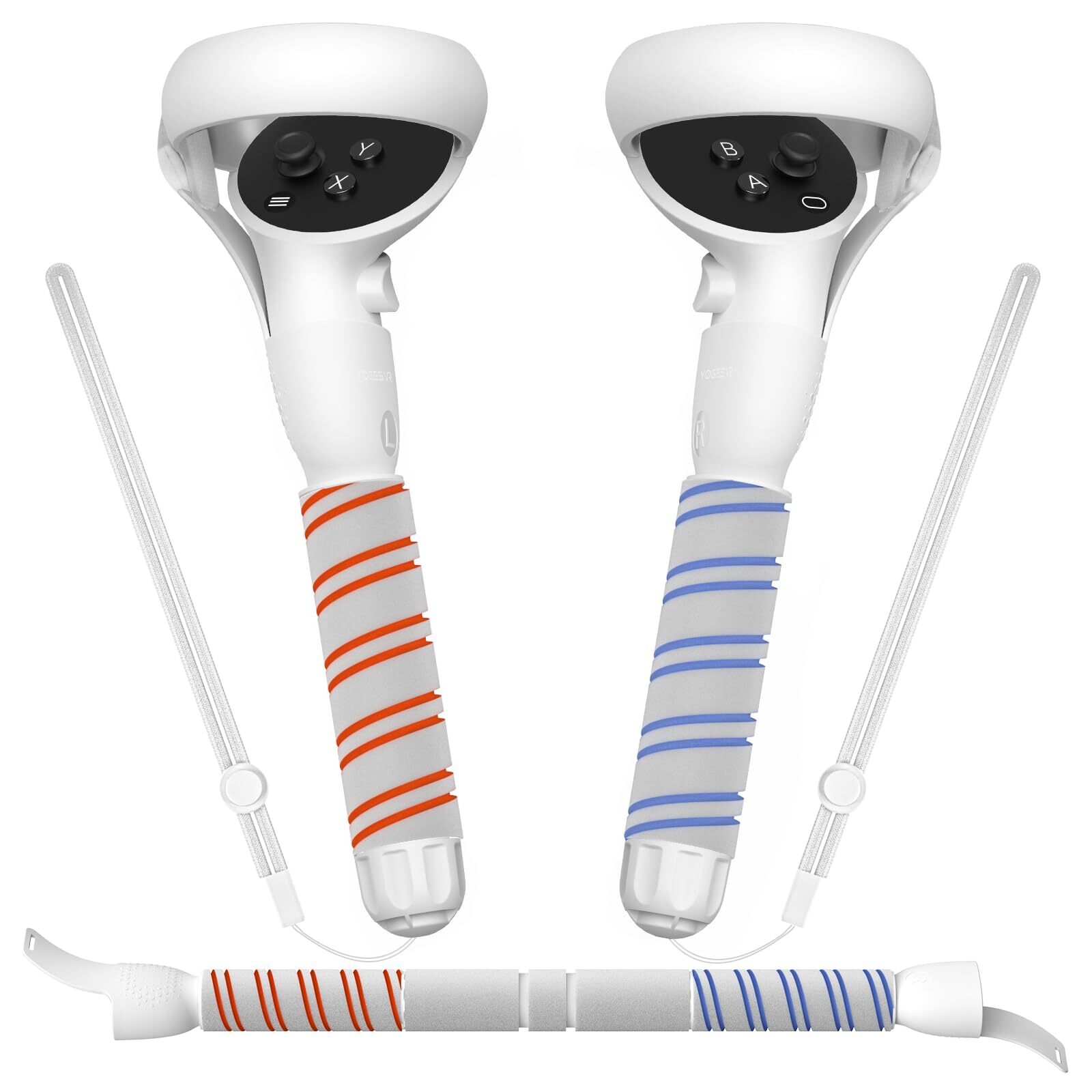 Handle Attachments Compatible with Oculus Quest 2 Controller Accessories