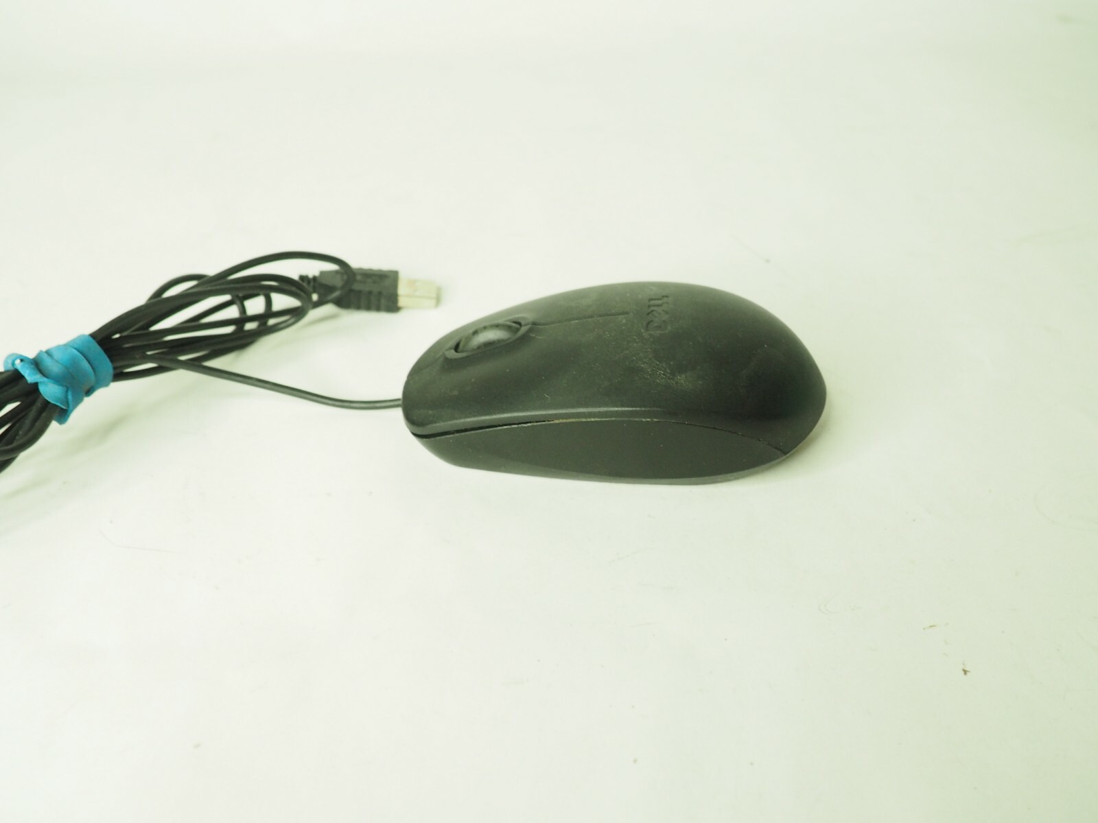 Genuine Dell Mouse USB Wired Optical Scroll Wheel MS111-L 9RRC7 Computer Fast